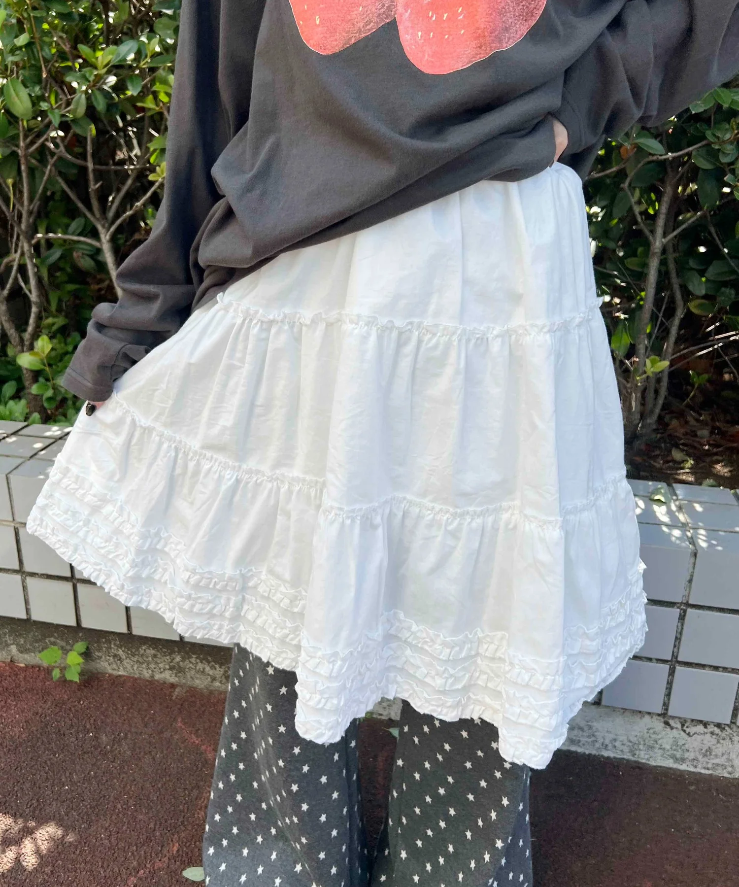 フリルミドルスカート - Image 3