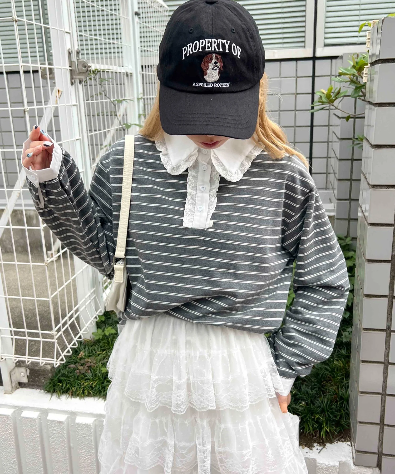 レースパイピングラガーシャツ - Image 10