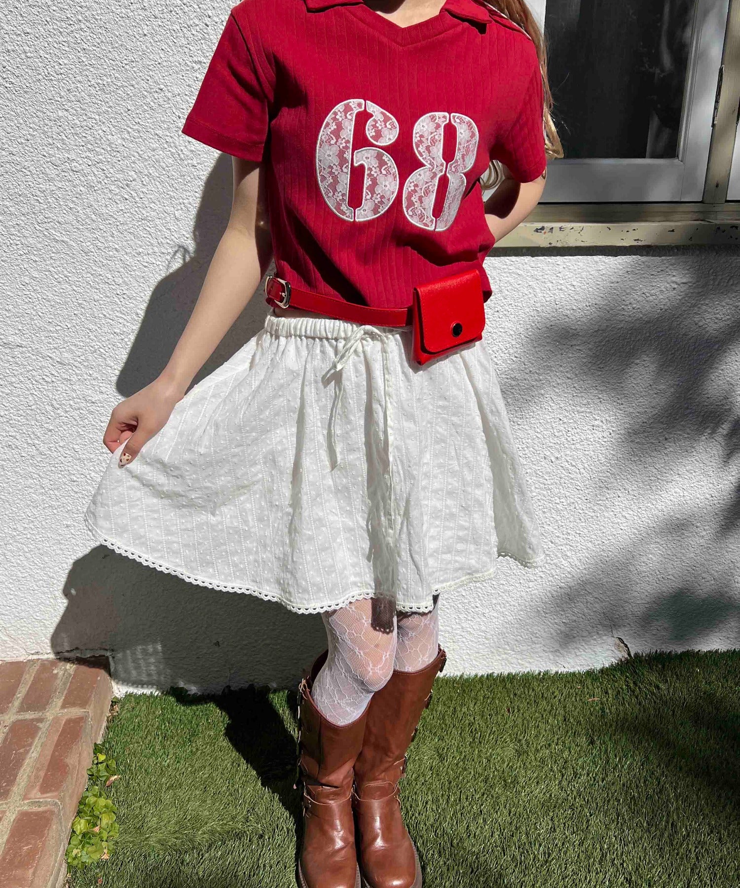 レースワッペンラインTシャツ - Image 12