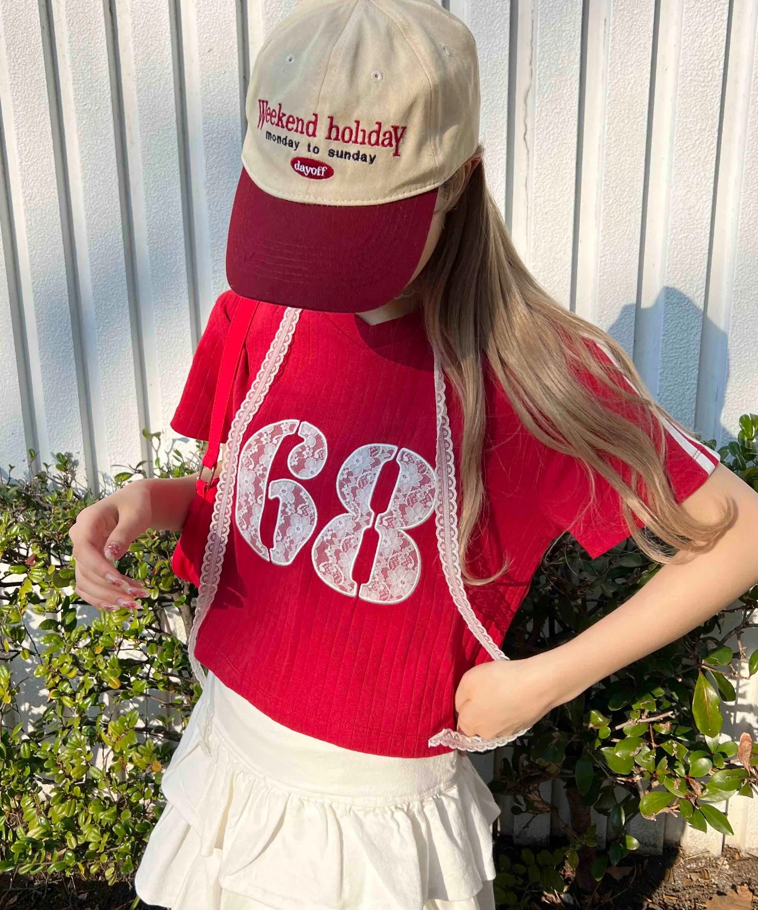 レースワッペンラインTシャツ - Image 14