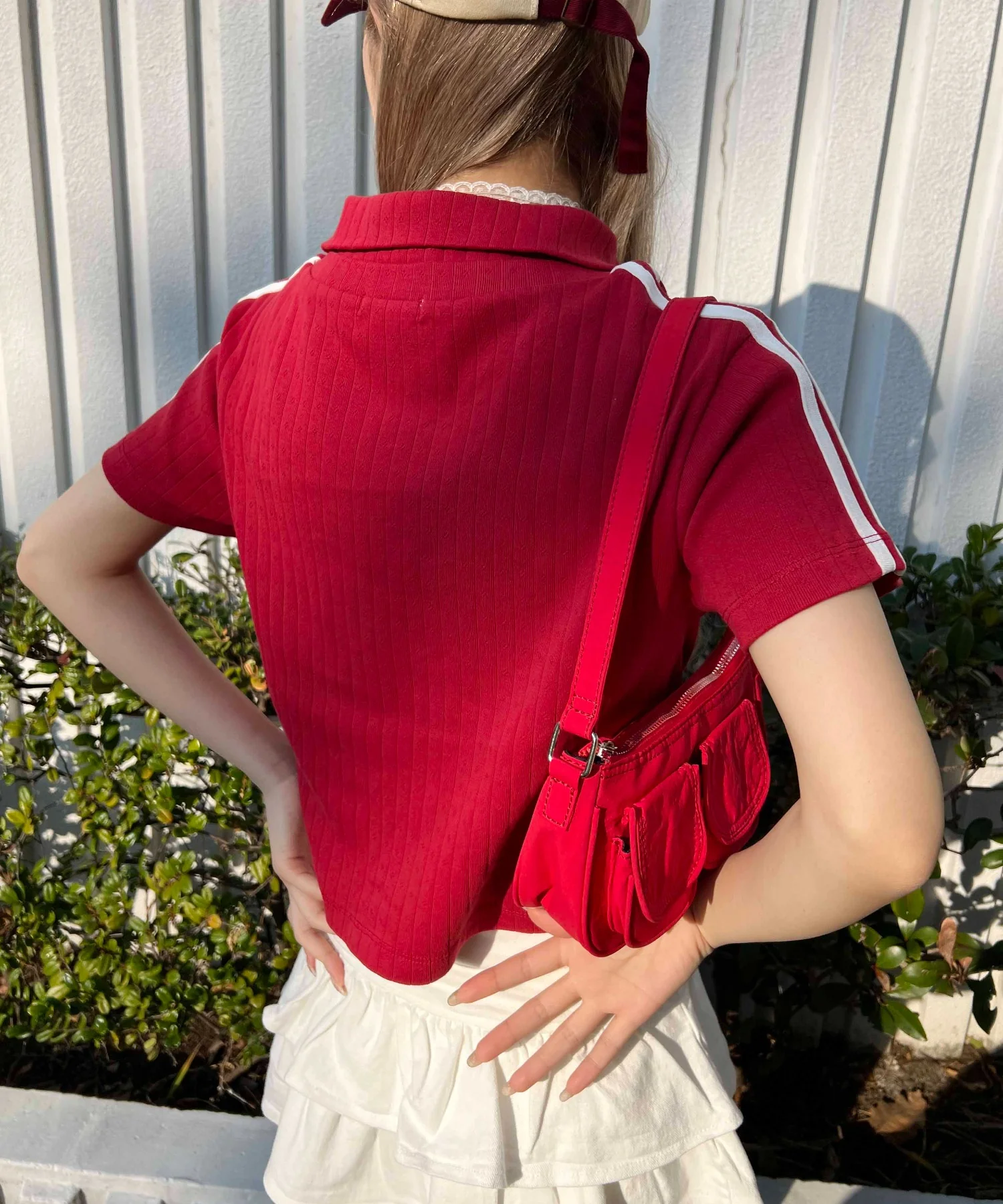 レースワッペンラインTシャツ - Image 15