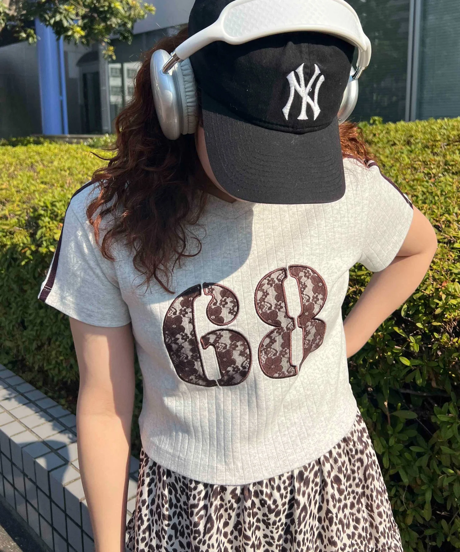 レースワッペンラインTシャツ - Image 26