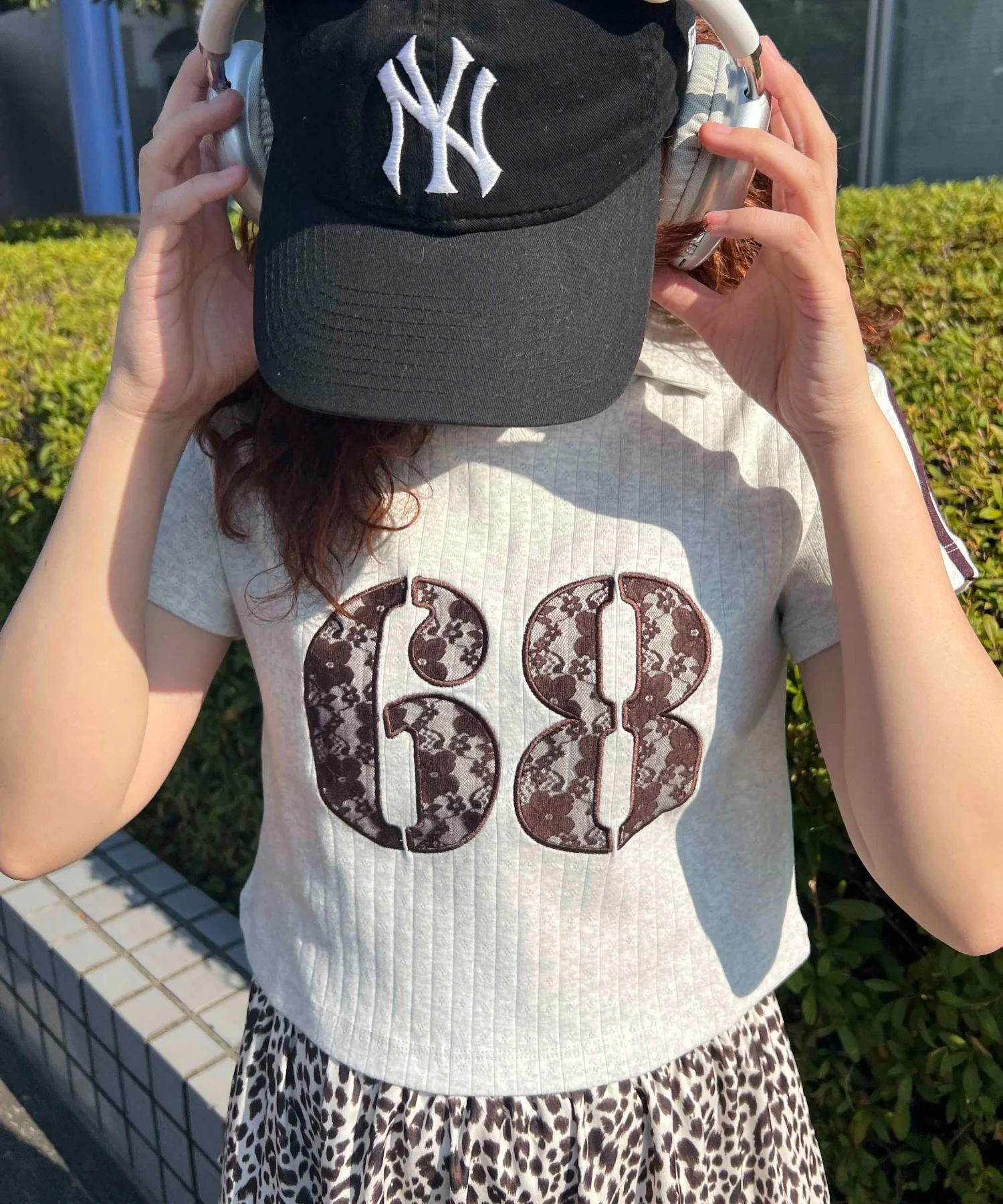 レースワッペンラインTシャツ - Image 27