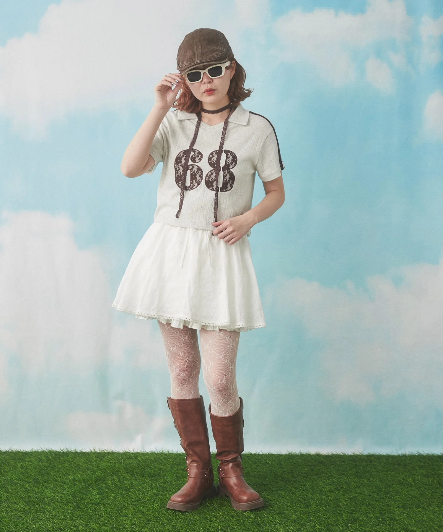 レースワッペンラインTシャツ - Image 31