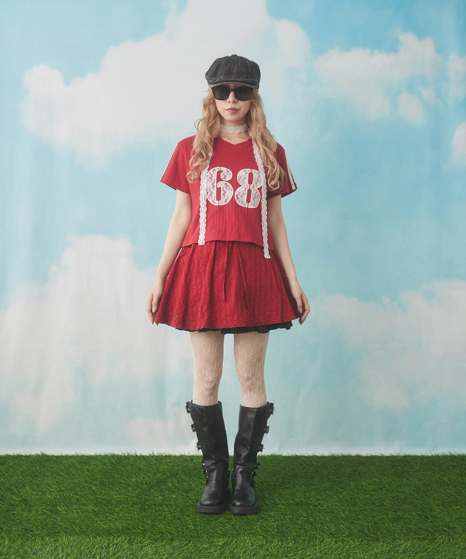 レースワッペンラインTシャツ - Image 35