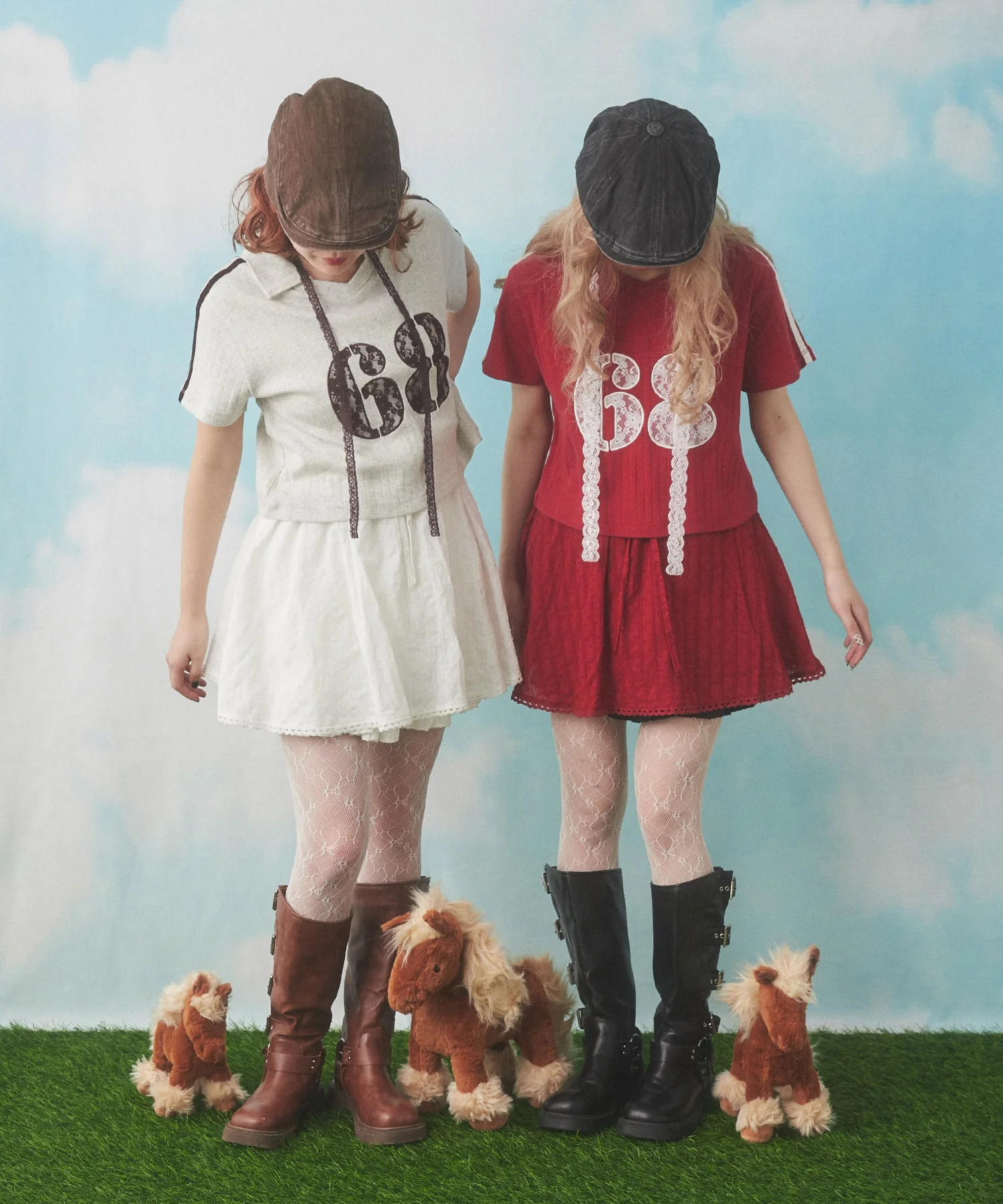 レースワッペンラインTシャツ - Image 39