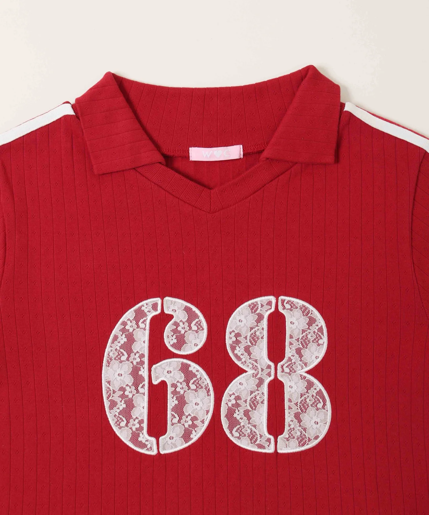 レースワッペンラインTシャツ - Image 47
