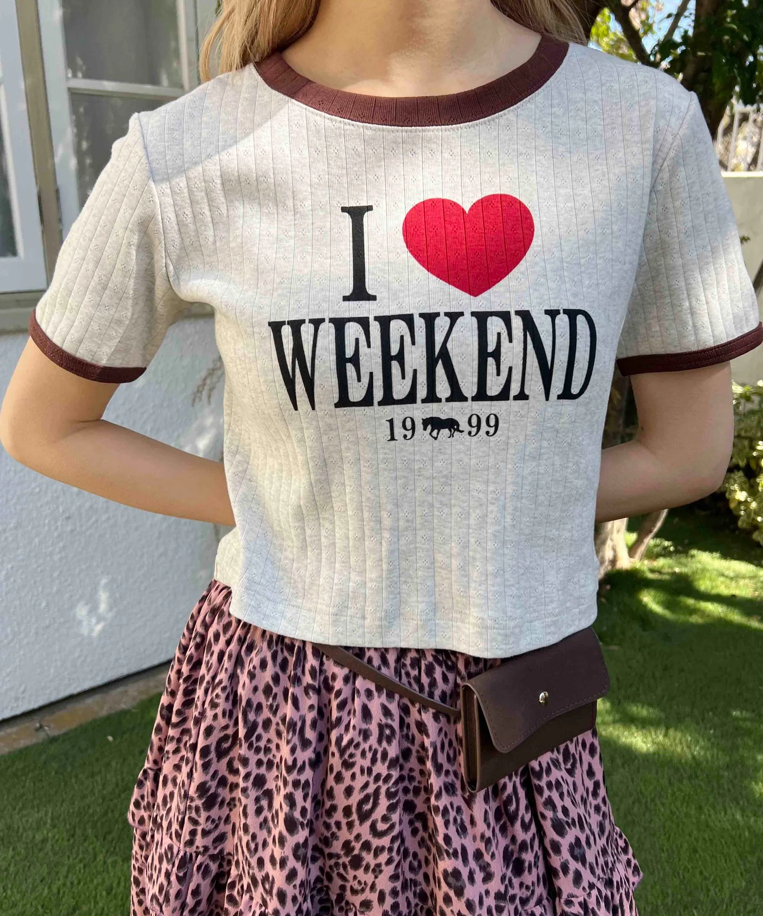ILOVEWEEKENDTシャツ