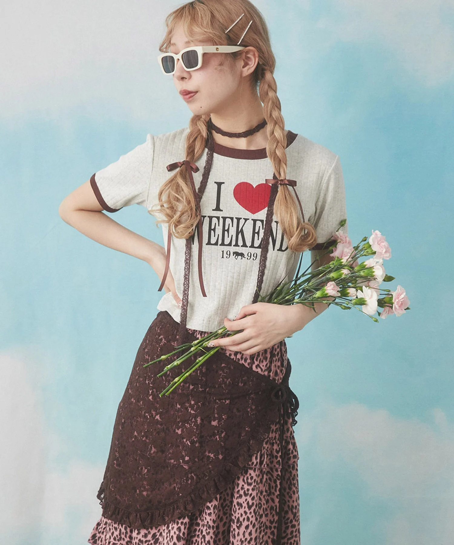 ILOVEWEEKENDTシャツ - Image 11