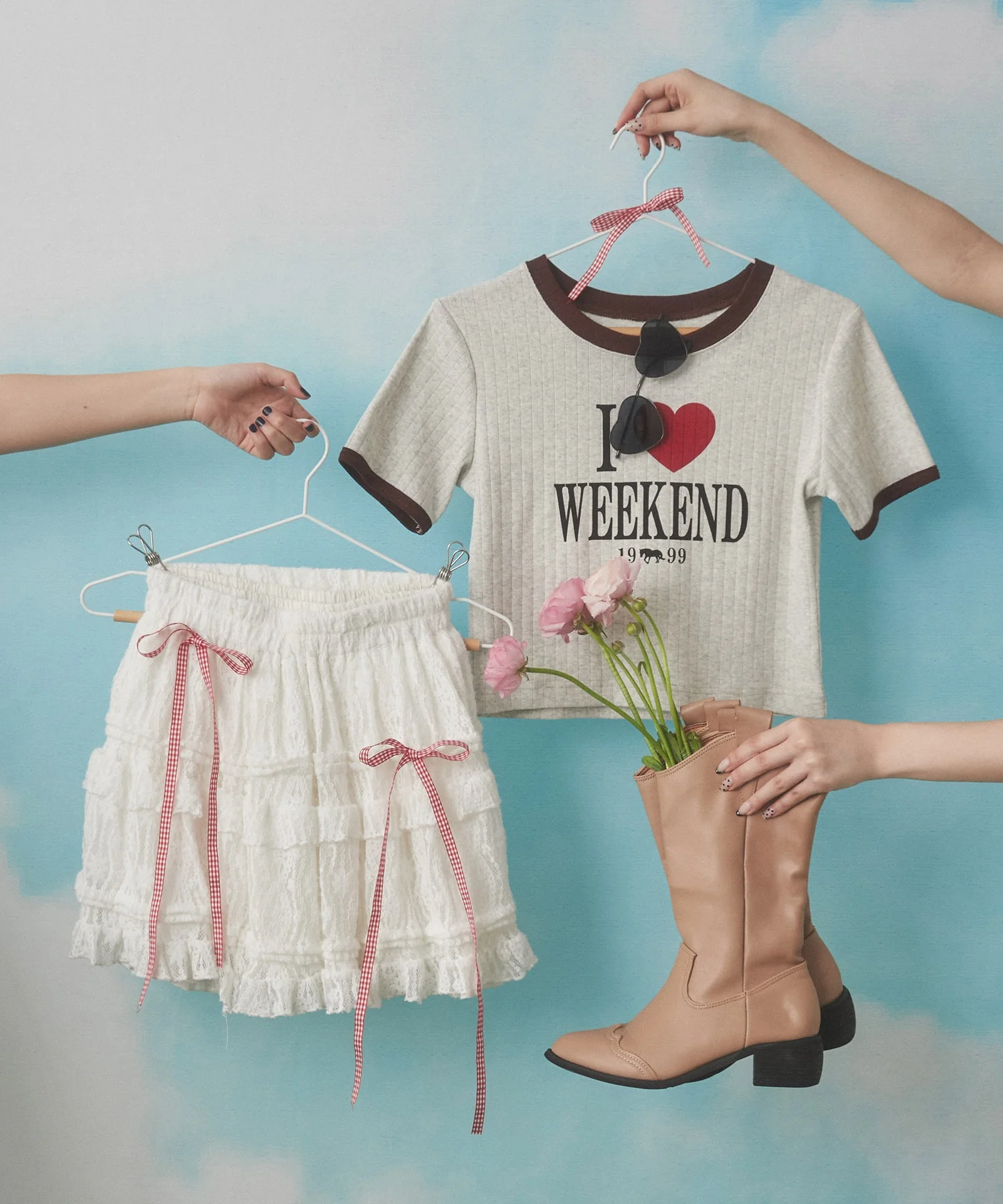 ILOVEWEEKENDTシャツ - Image 22