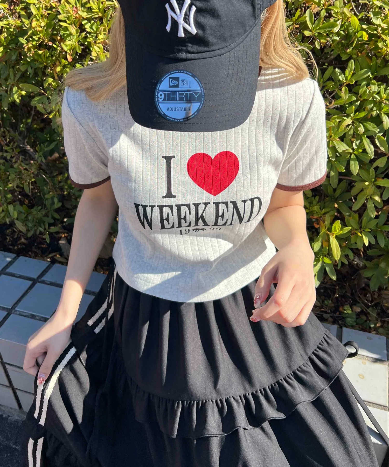 ILOVEWEEKENDTシャツ - Image 5