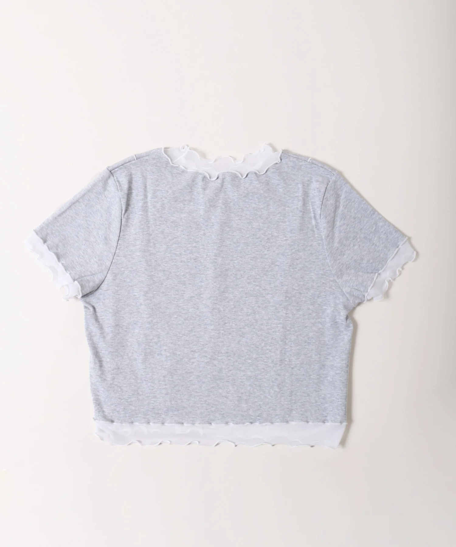 メッシュ切り替えメロウTシャツ - Image 19