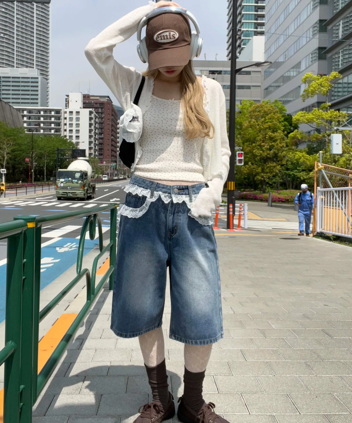 レースデザインハーフパンツ - Image 10