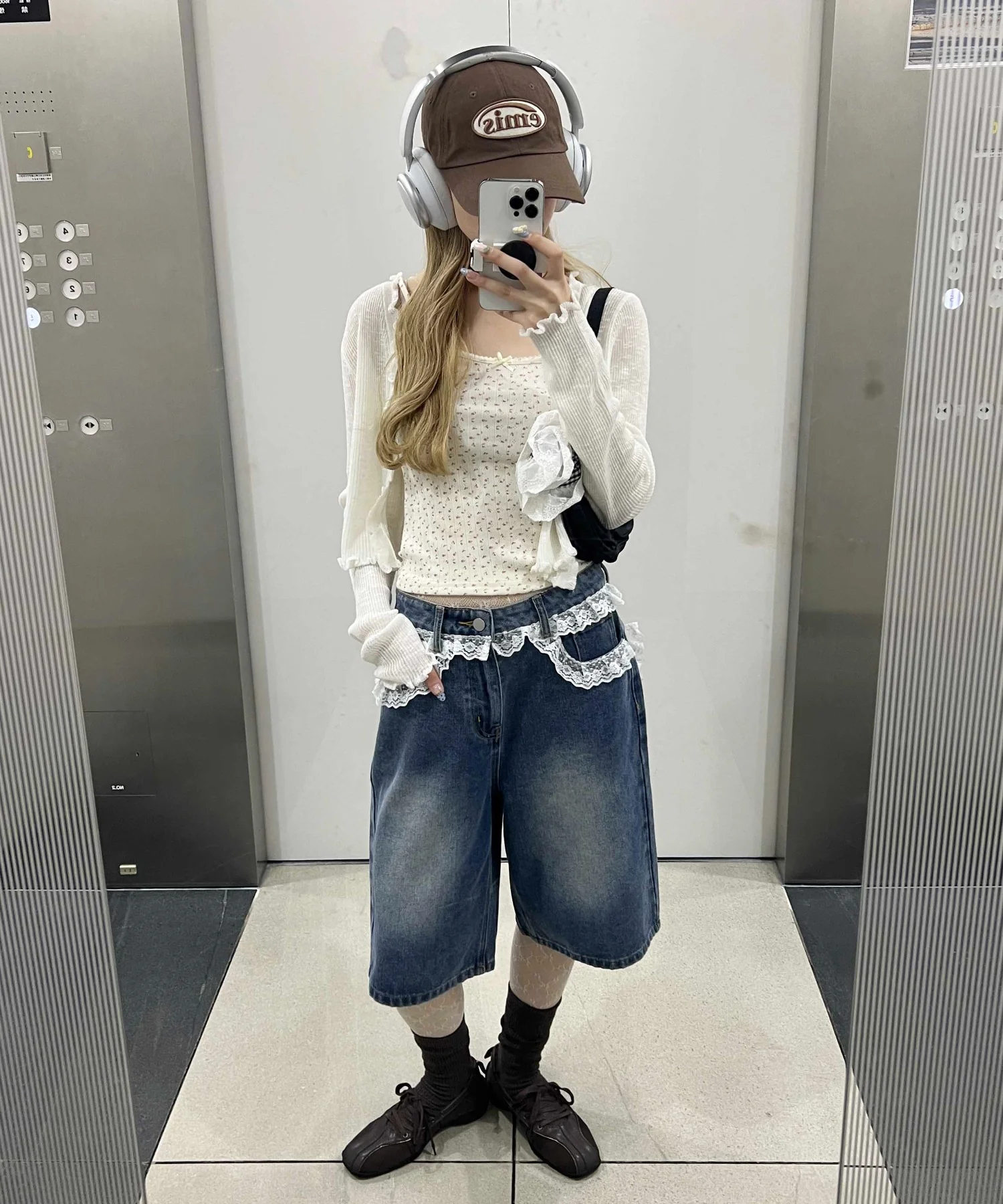 レースデザインハーフパンツ - Image 11