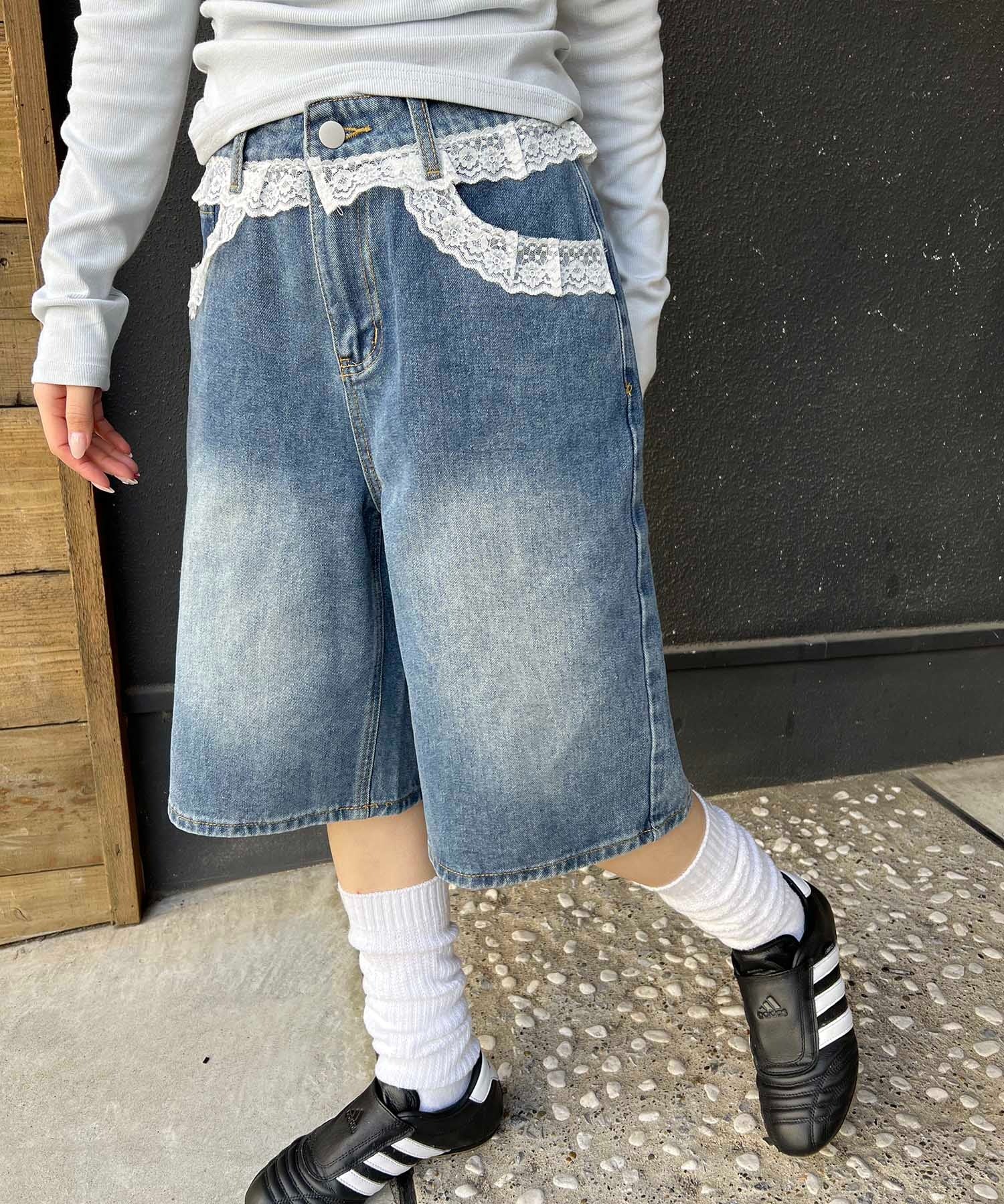 レースデザインハーフパンツ - Image 6