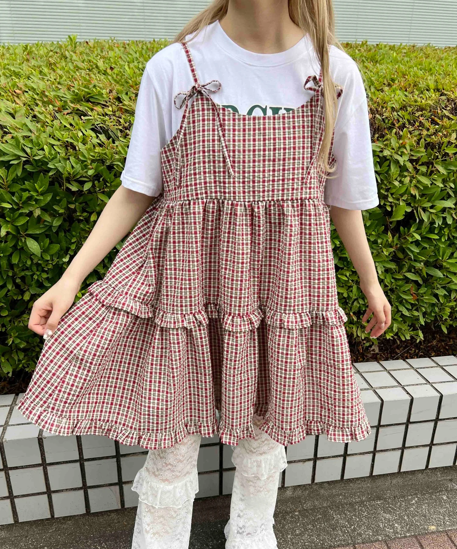 リボンティアードミニキャミワンピース - Image 12