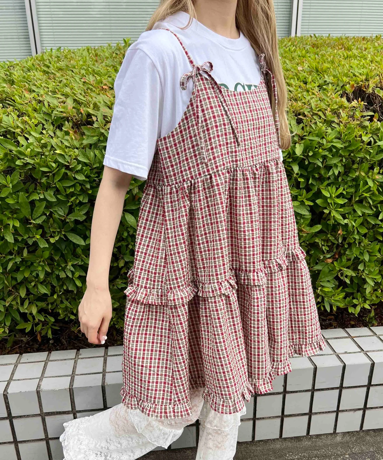 リボンティアードミニキャミワンピース - Image 13