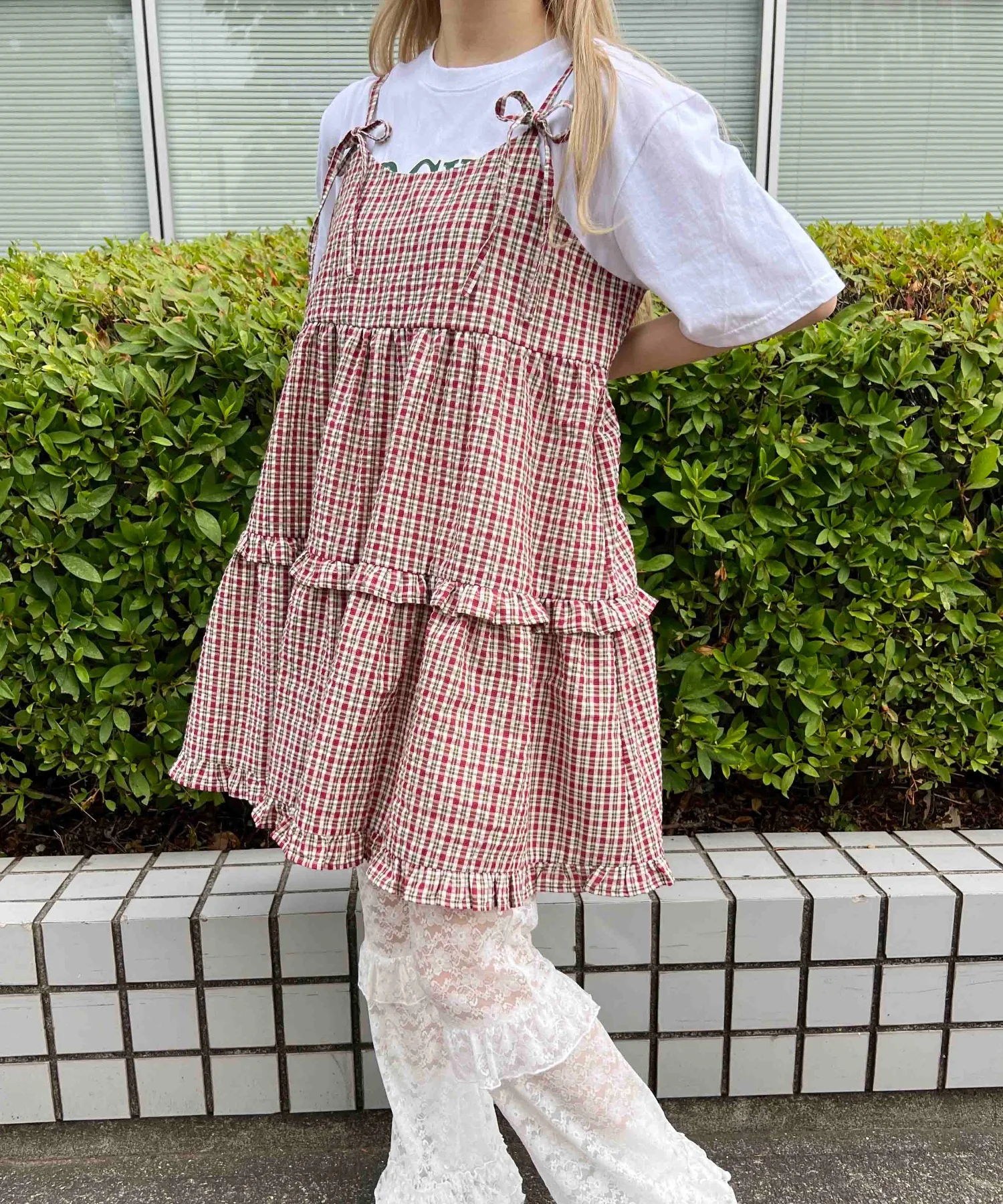 リボンティアードミニキャミワンピース - Image 14