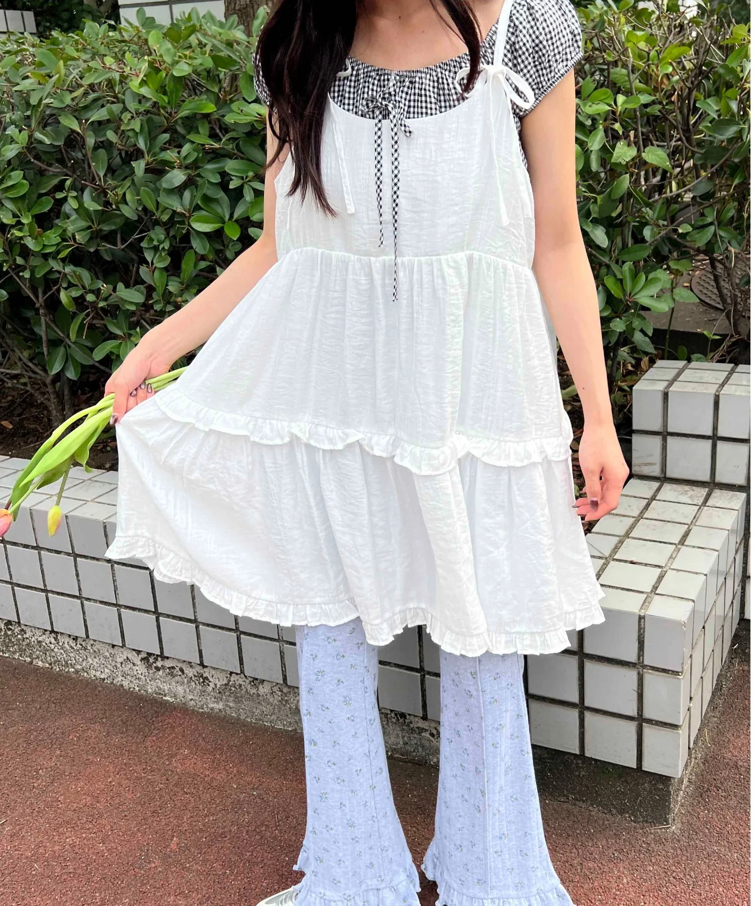 リボンティアードミニキャミワンピース - Image 17