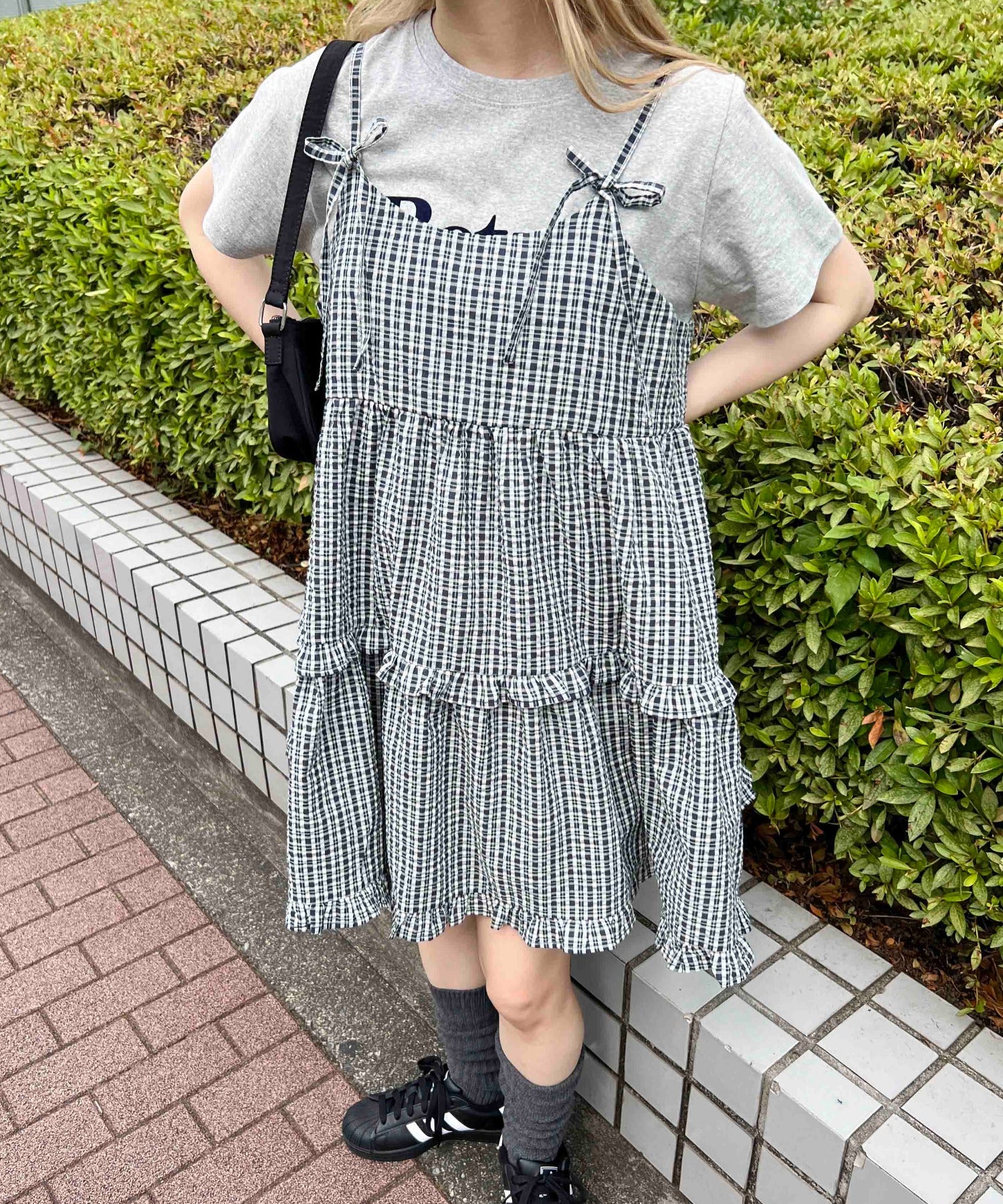 リボンティアードミニキャミワンピース - Image 5