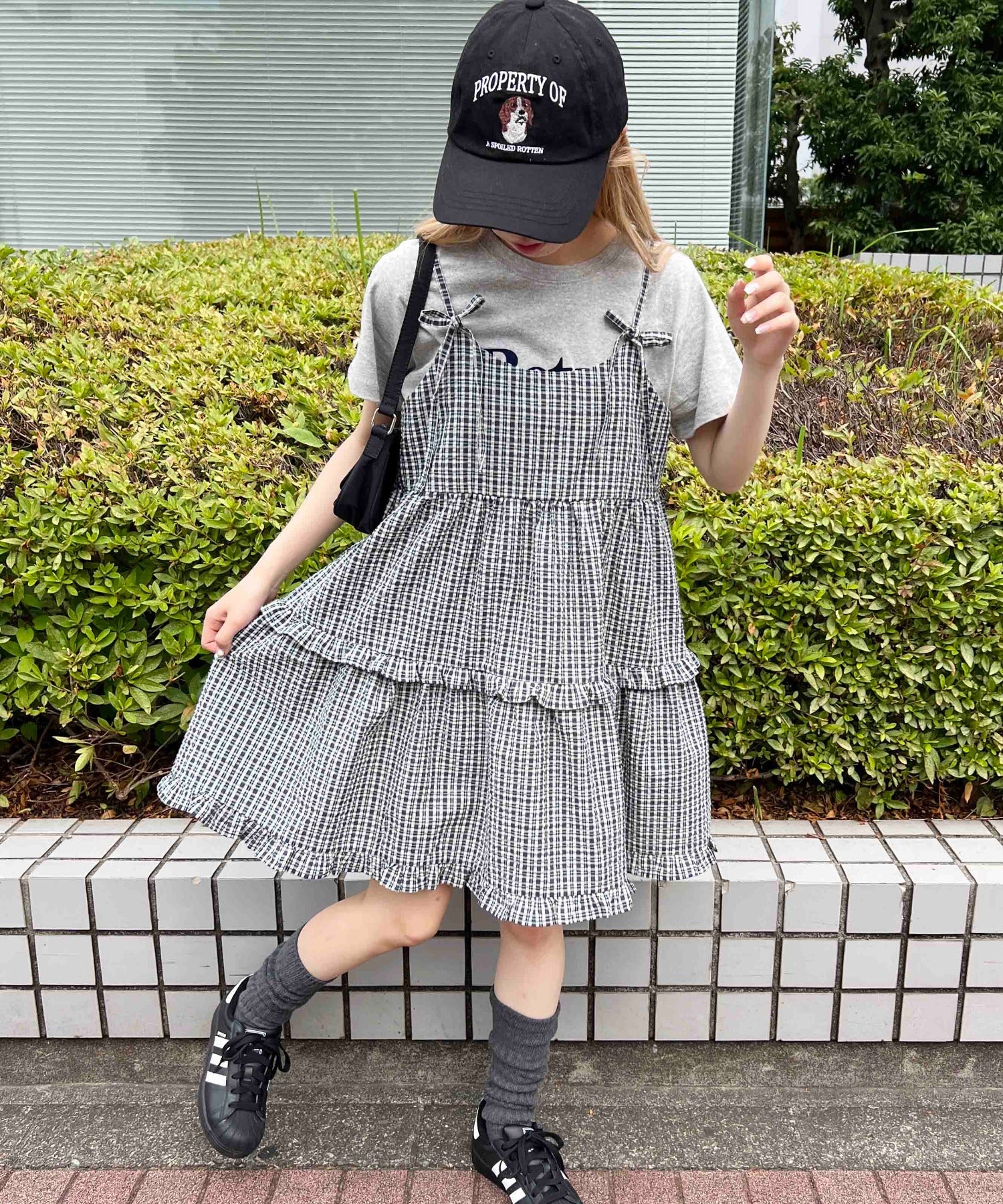リボンティアードミニキャミワンピース - Image 8