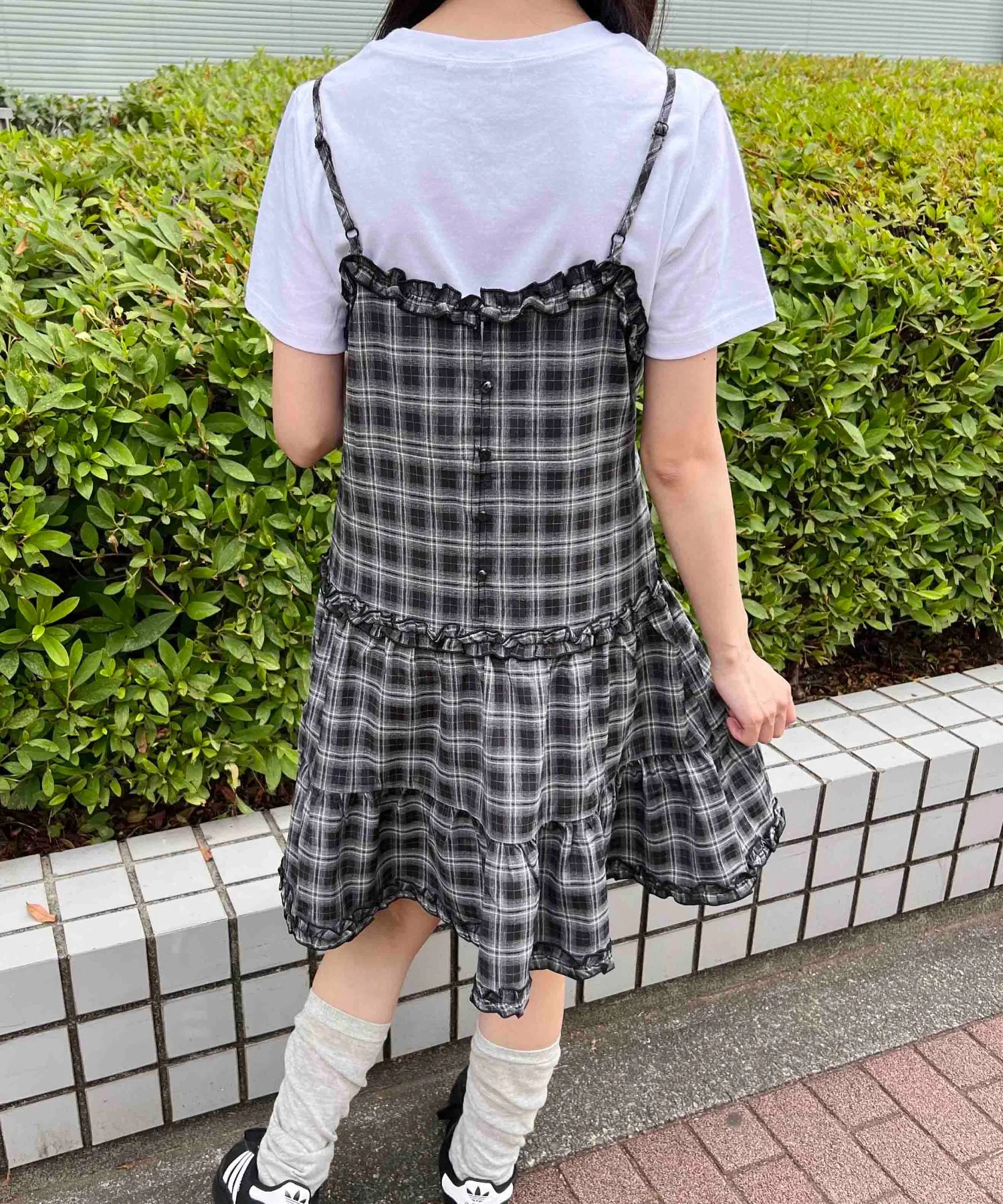 フリルキリカエチェックキャミワンピース - Image 19