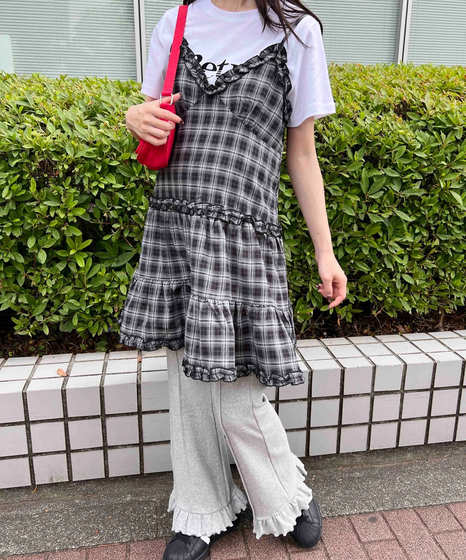 フリルキリカエチェックキャミワンピース - Image 20