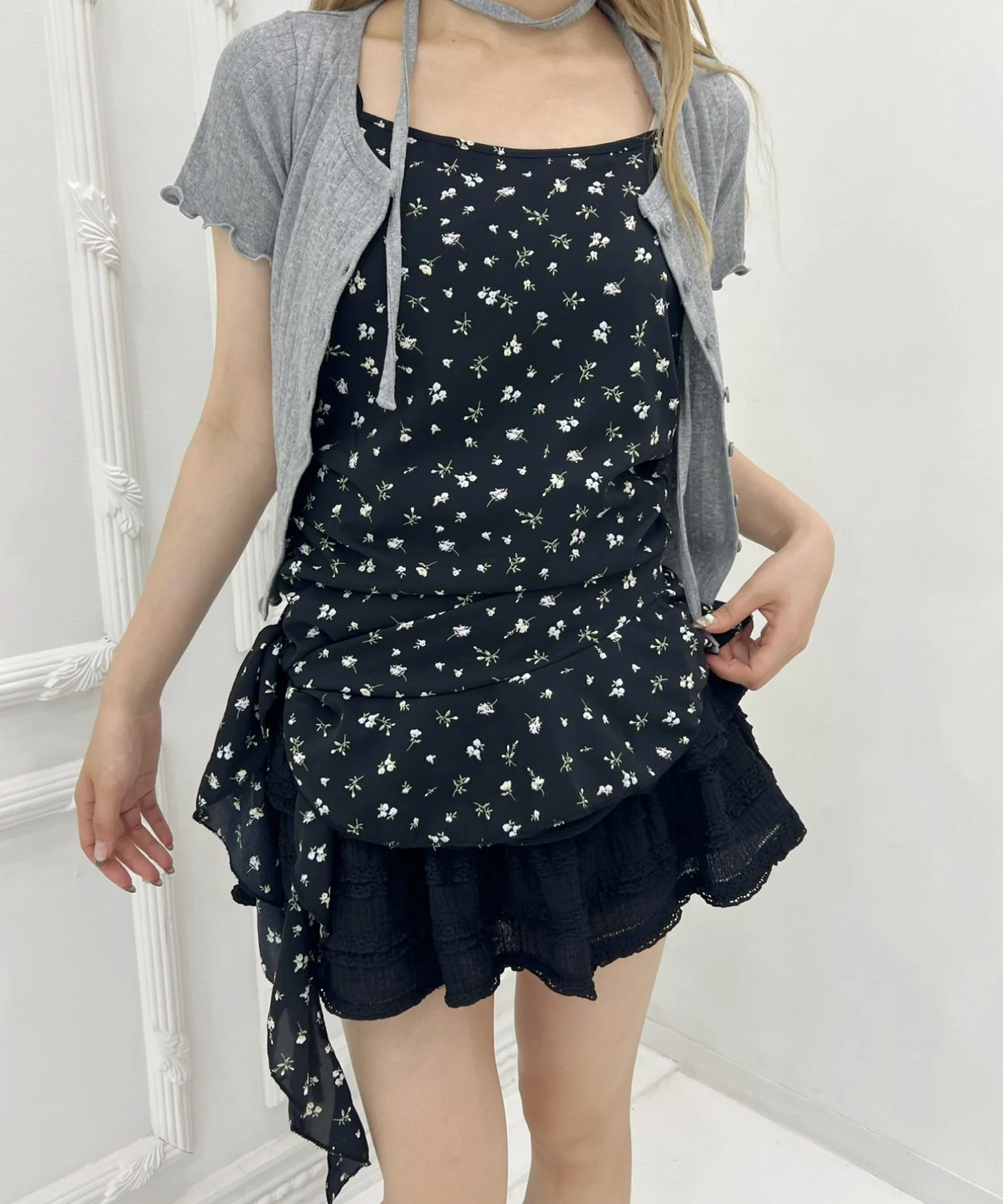 アシメフリルフラワーキャミ - Image 13