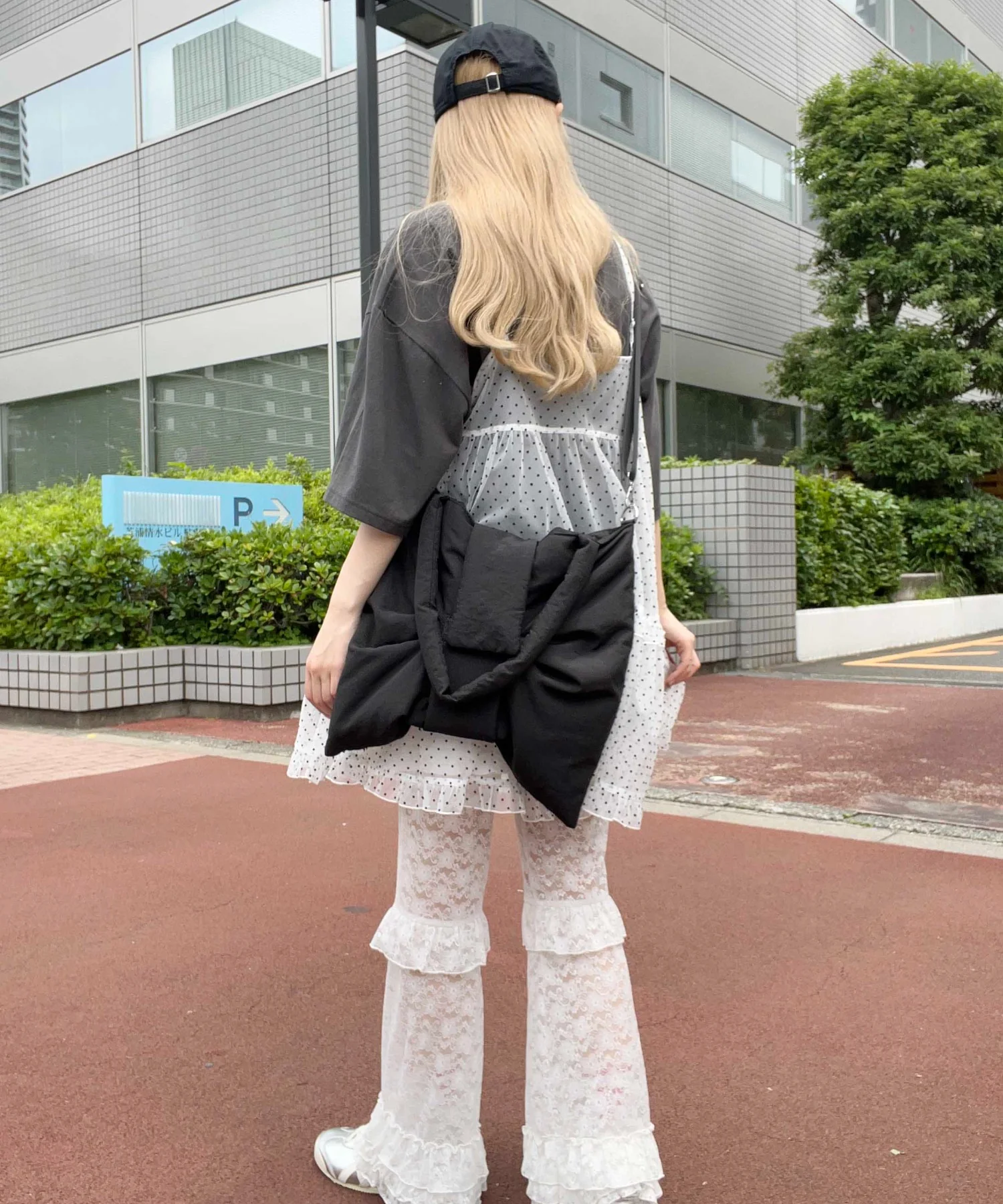 ドットシアーキャミミニワンピース - Image 8