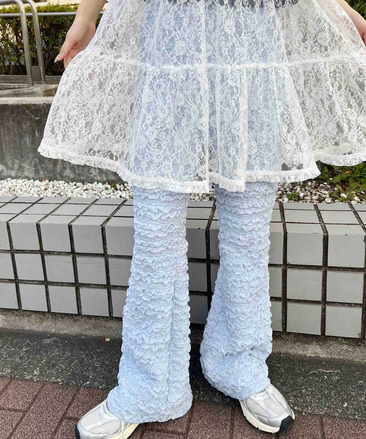 クリンクルフレアパンツ - Image 3