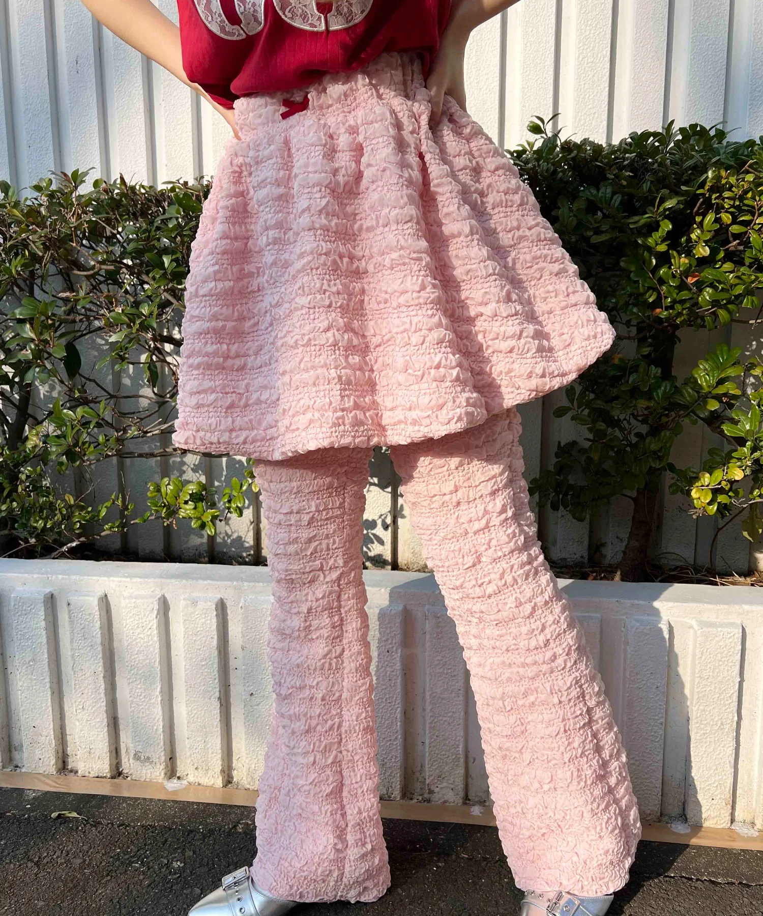 クリンクルフレアパンツ - Image 7
