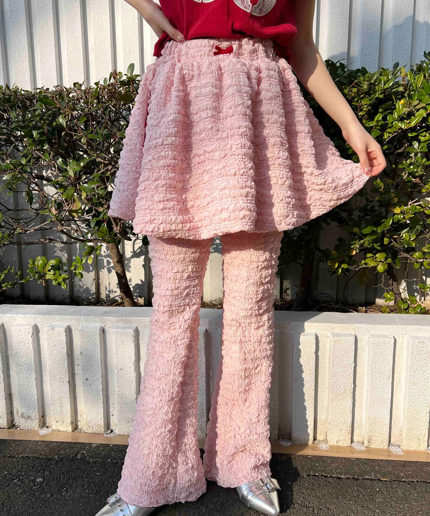 クリンクルフレアパンツ - Image 9