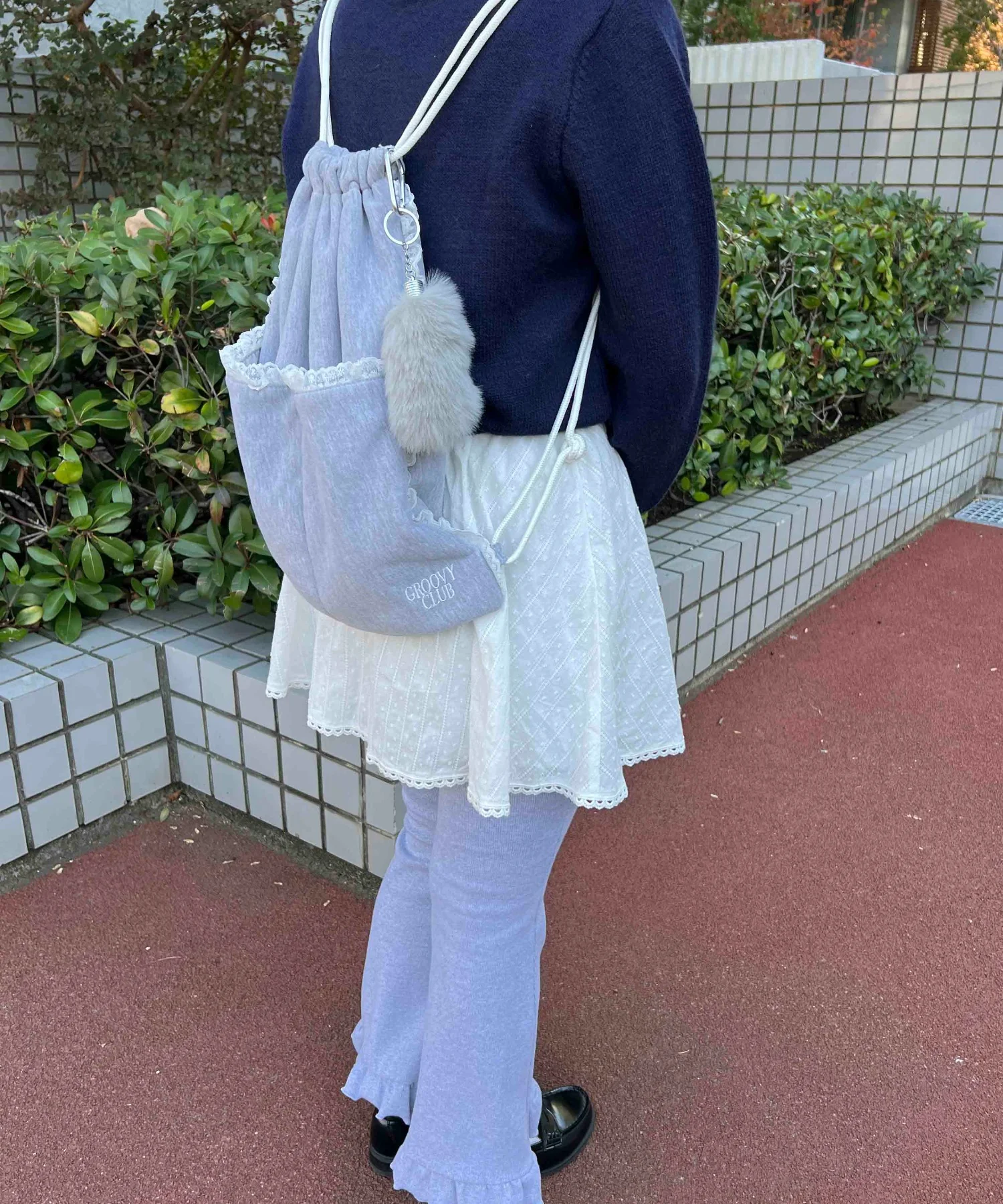 フェイクファーミニしっぽキーホルダー - Image 10