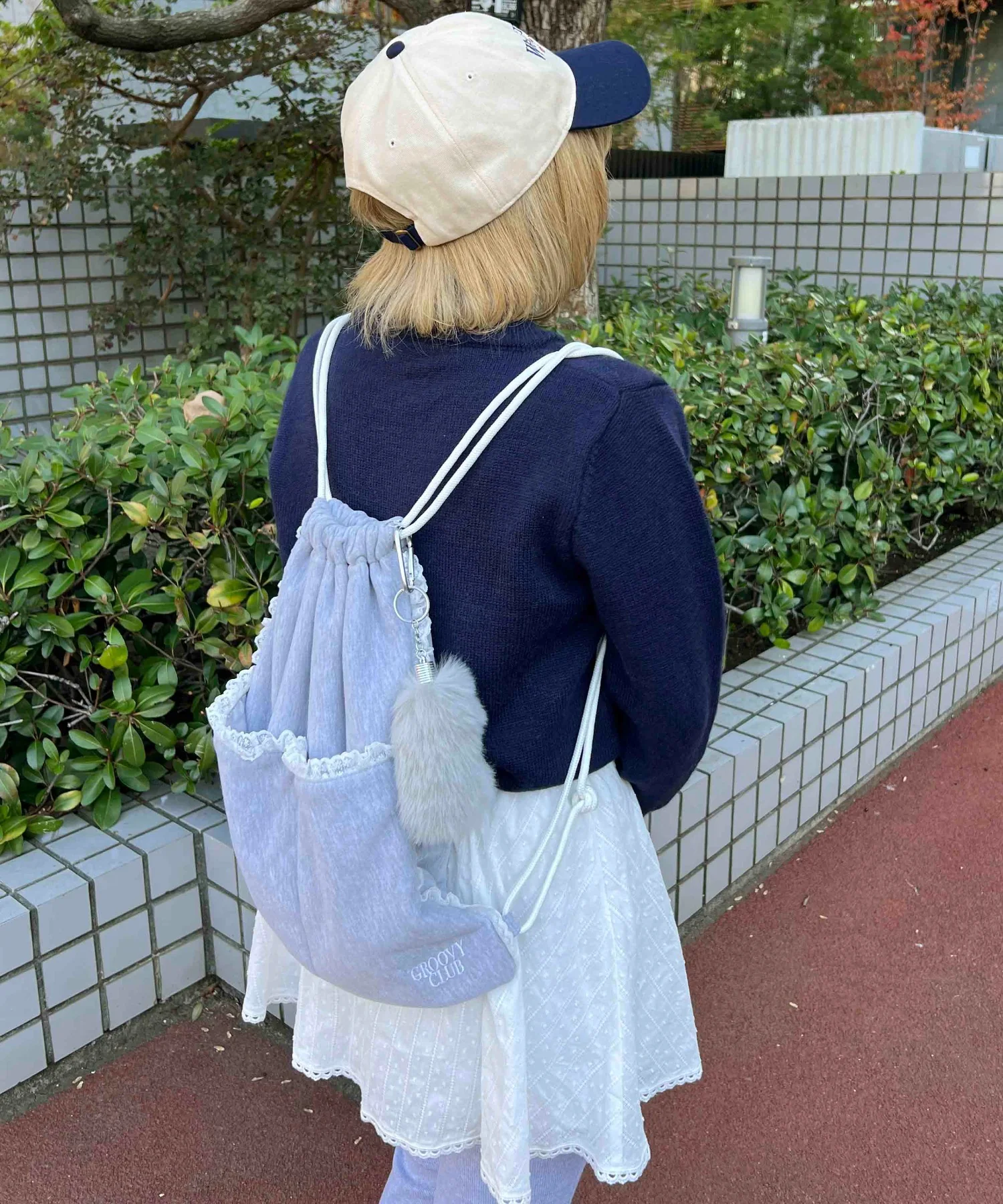 フェイクファーミニしっぽキーホルダー - Image 8