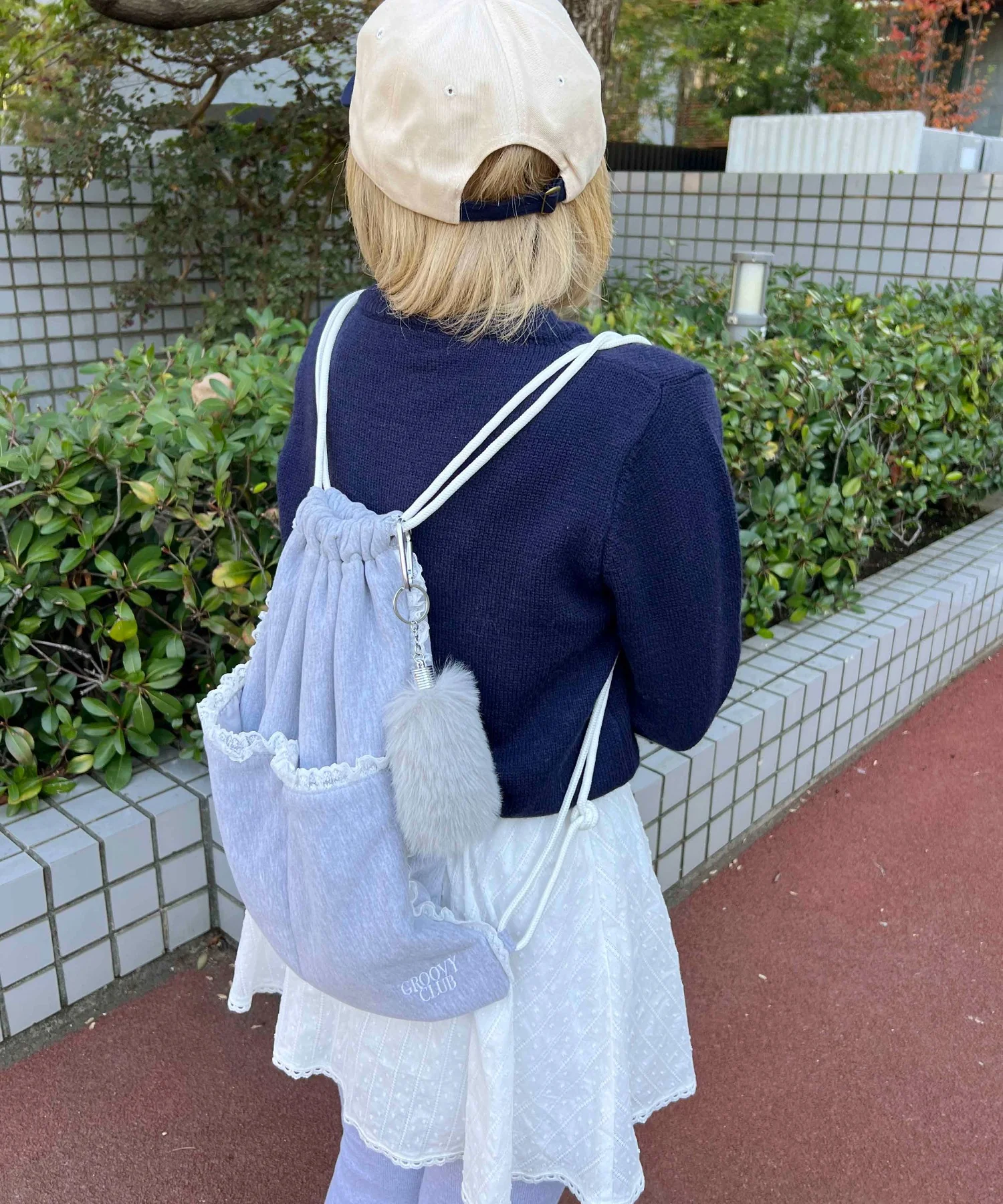 フェイクファーミニしっぽキーホルダー - Image 9