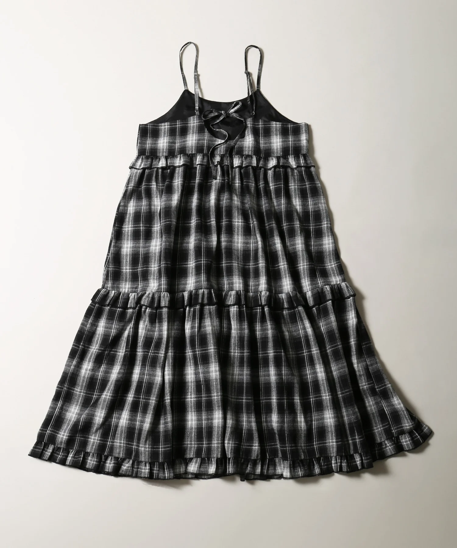 ネルチェックロングキャミワンピース - Image 14