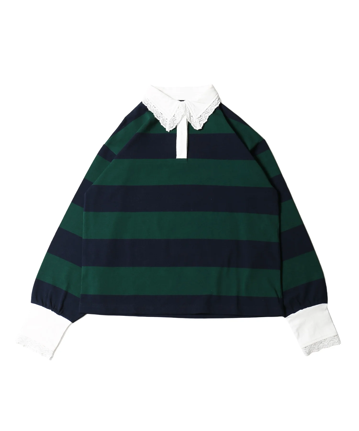 レースパイピングラガーシャツ - Image 18
