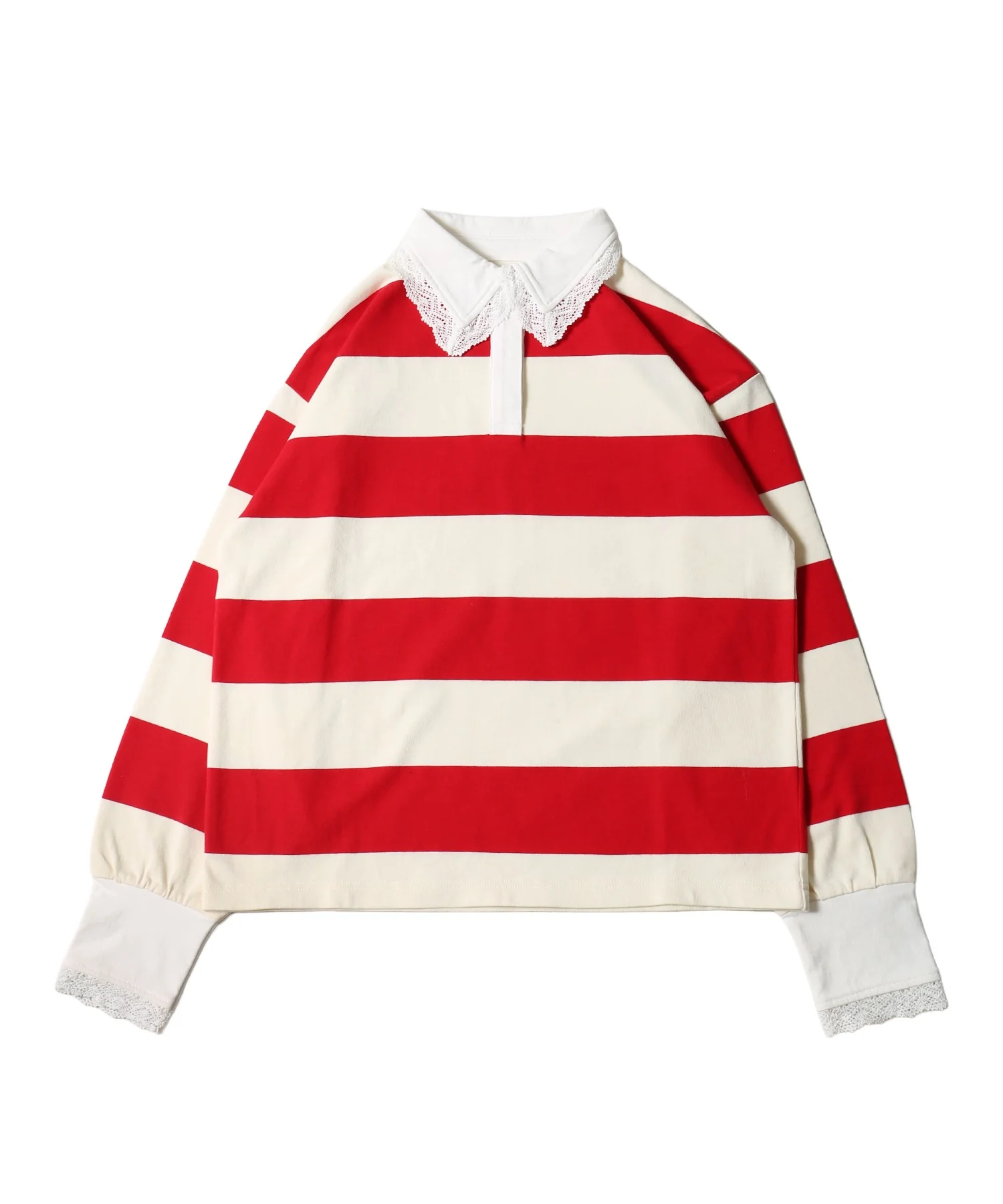 レースパイピングラガーシャツ - Image 19