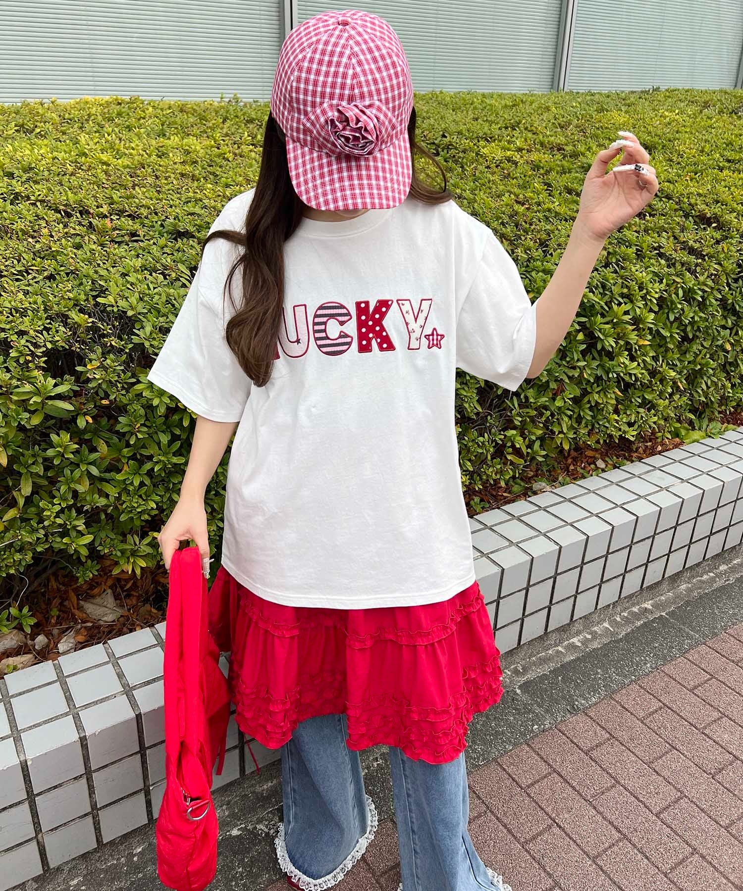 パッチワークロゴビッグTシャツ - Image 12