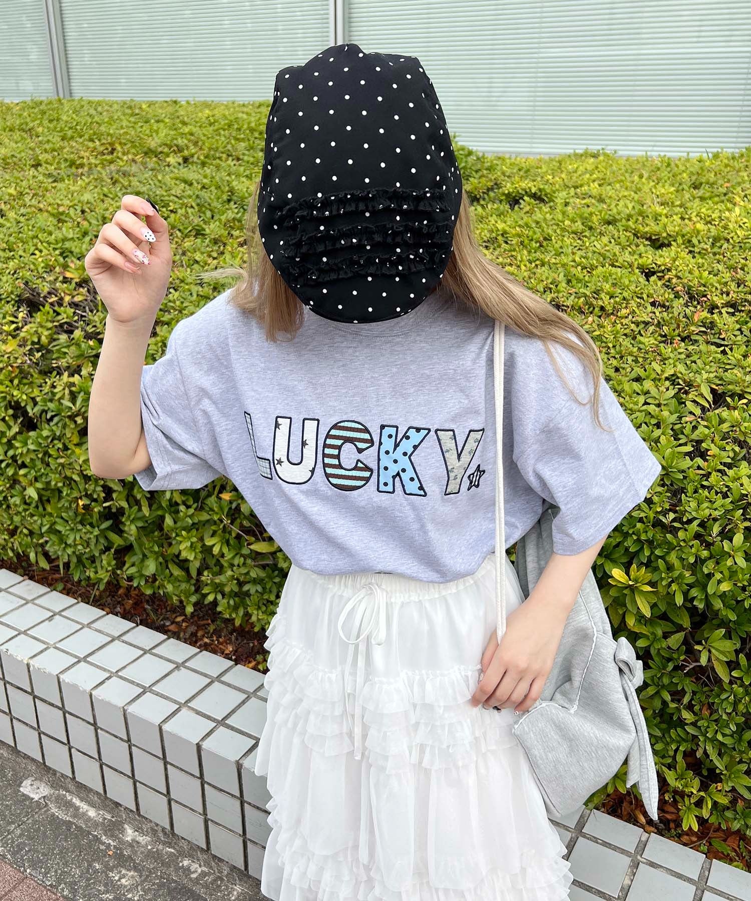 パッチワークロゴビッグTシャツ - Image 17