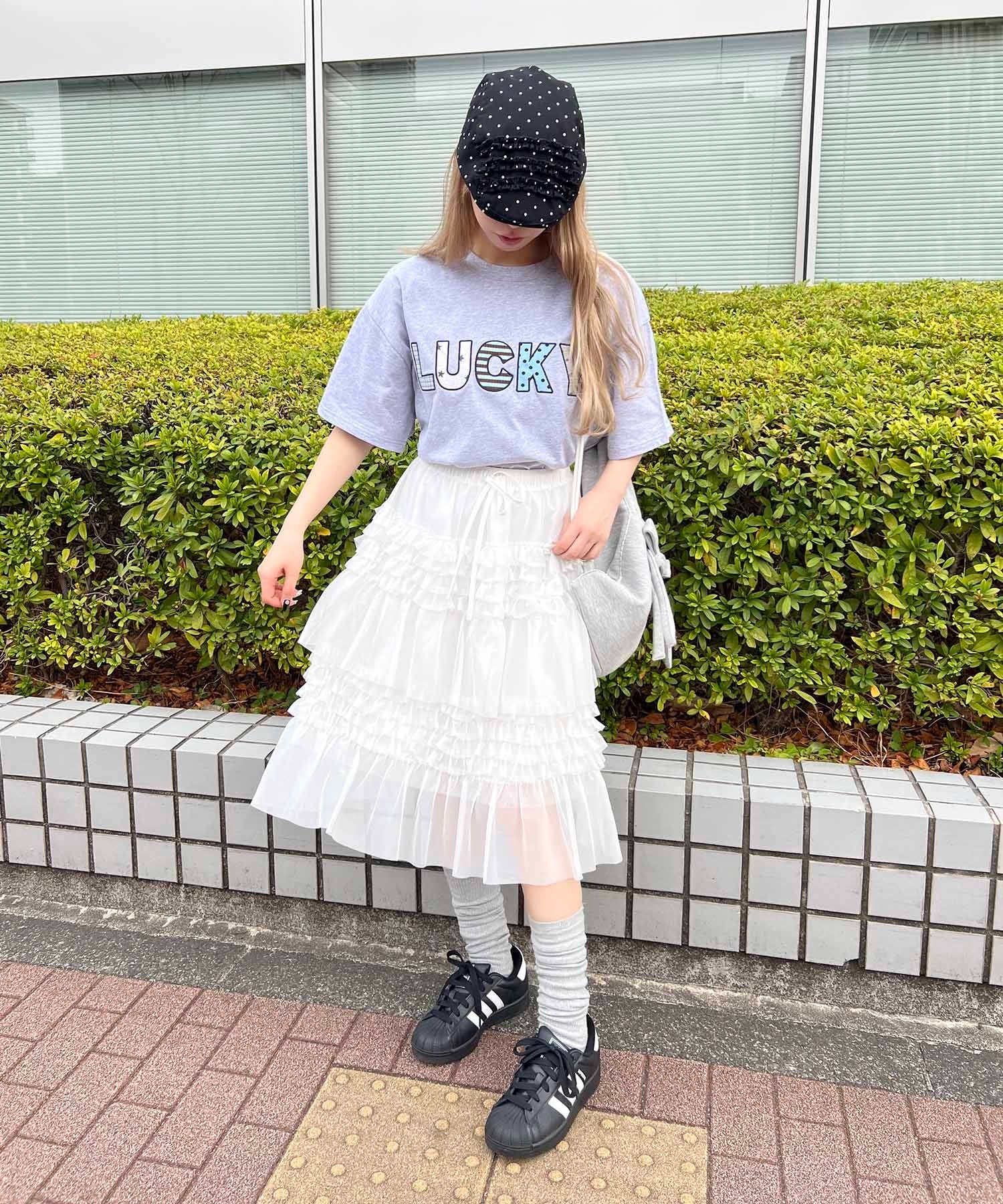 パッチワークロゴビッグTシャツ - Image 19
