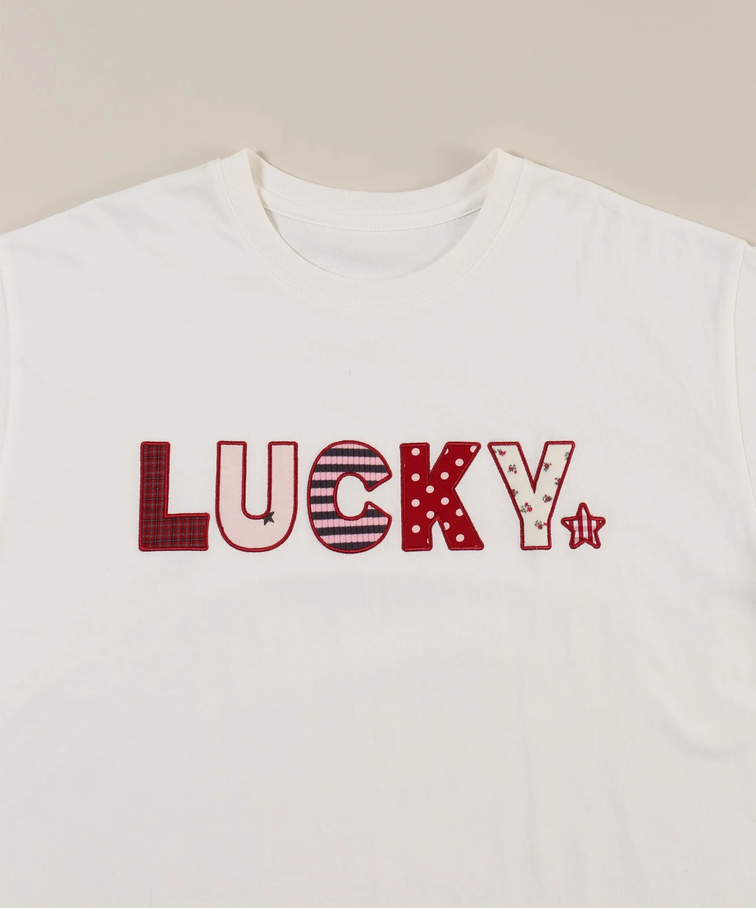 パッチワークロゴビッグTシャツ - Image 24