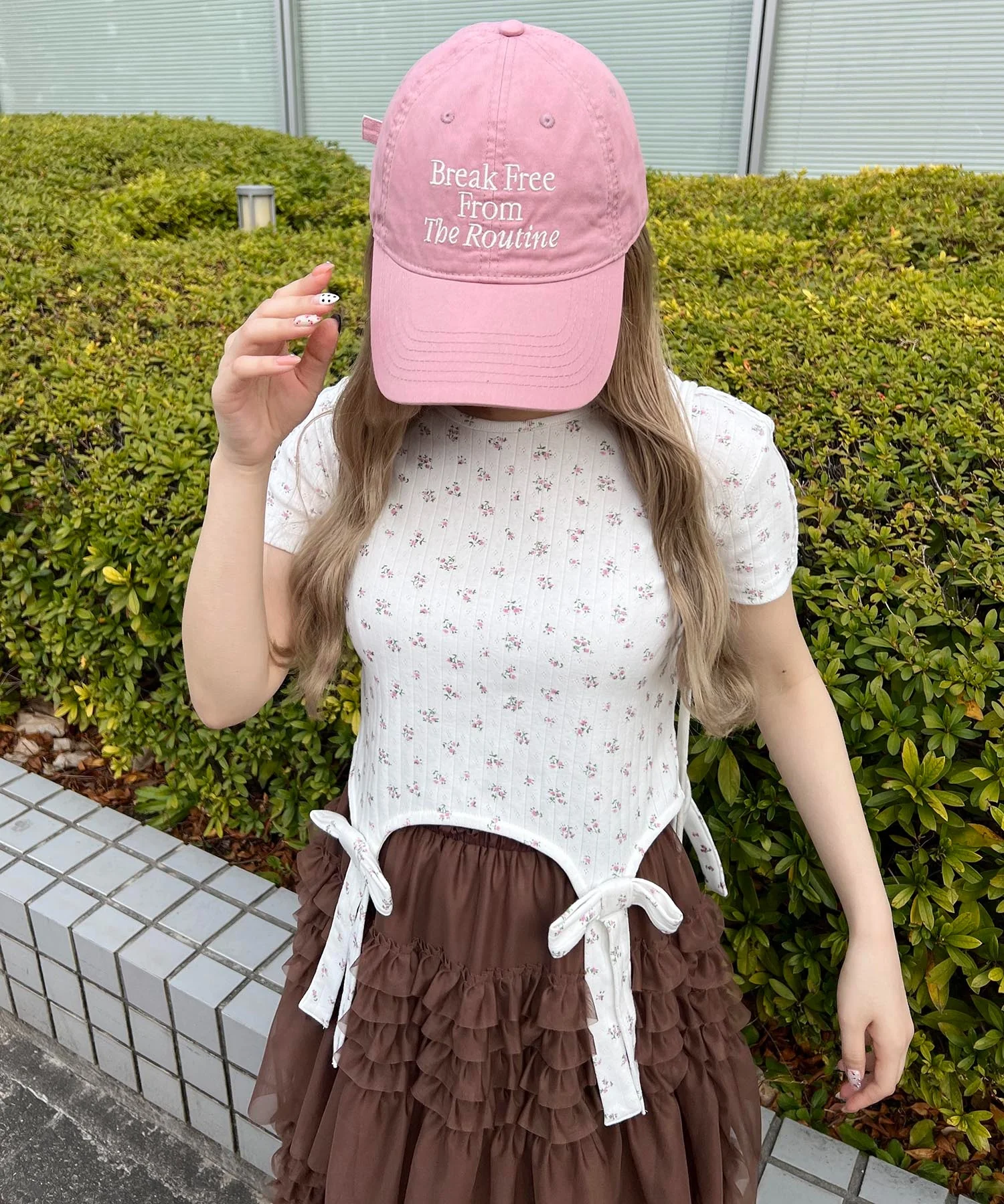 リトルフラワーWリボンTシャツ - Image 17