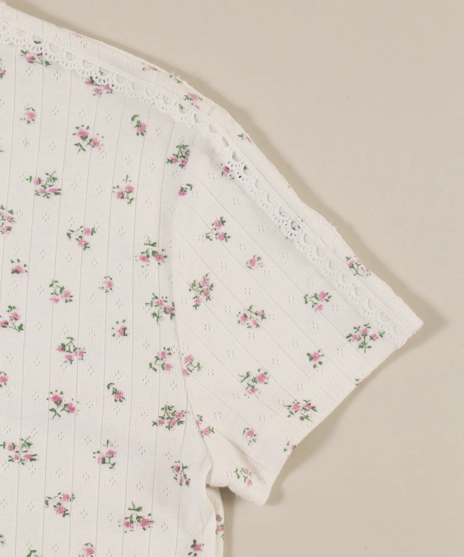 リトルフラワーWリボンTシャツ - Image 28