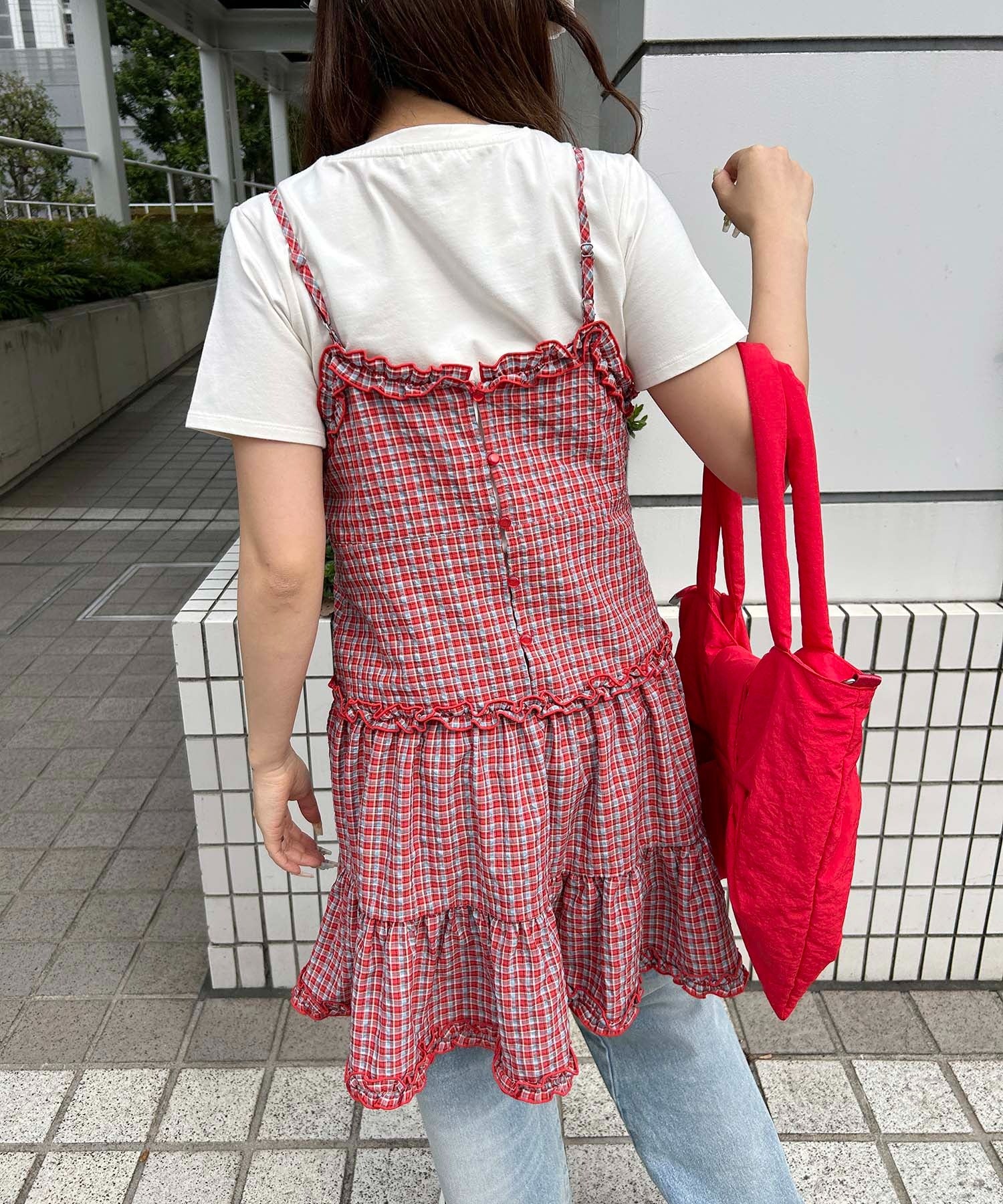 フリルキリカエチェックワンピース - Image 12