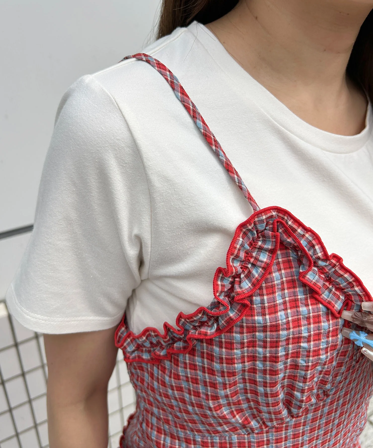 フリルキリカエチェックワンピース - Image 17