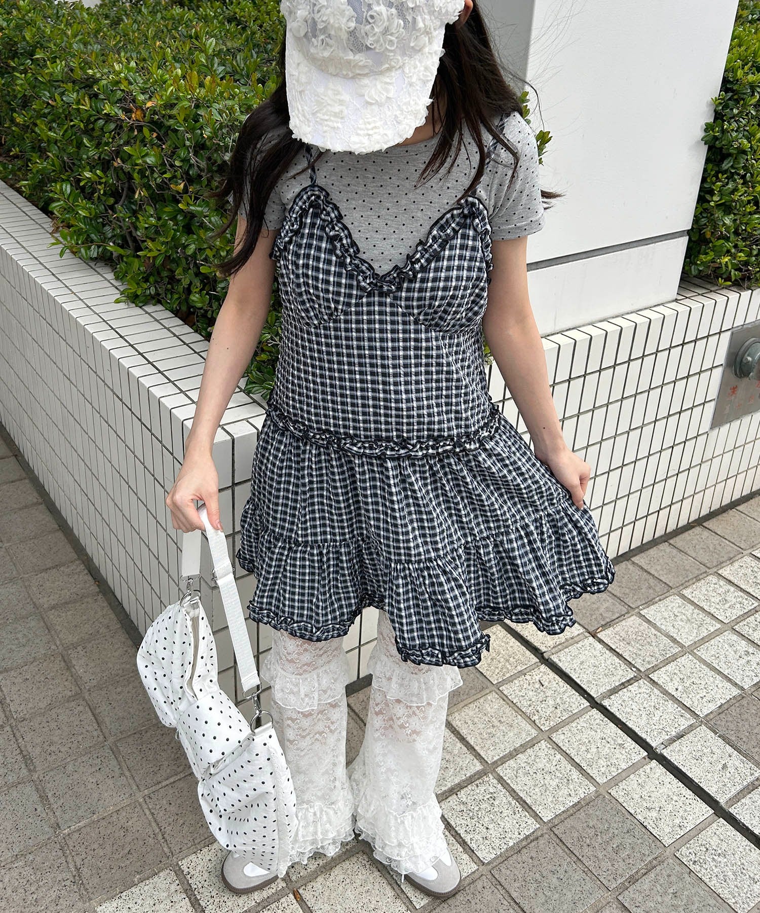 フリルキリカエチェックワンピース - Image 5