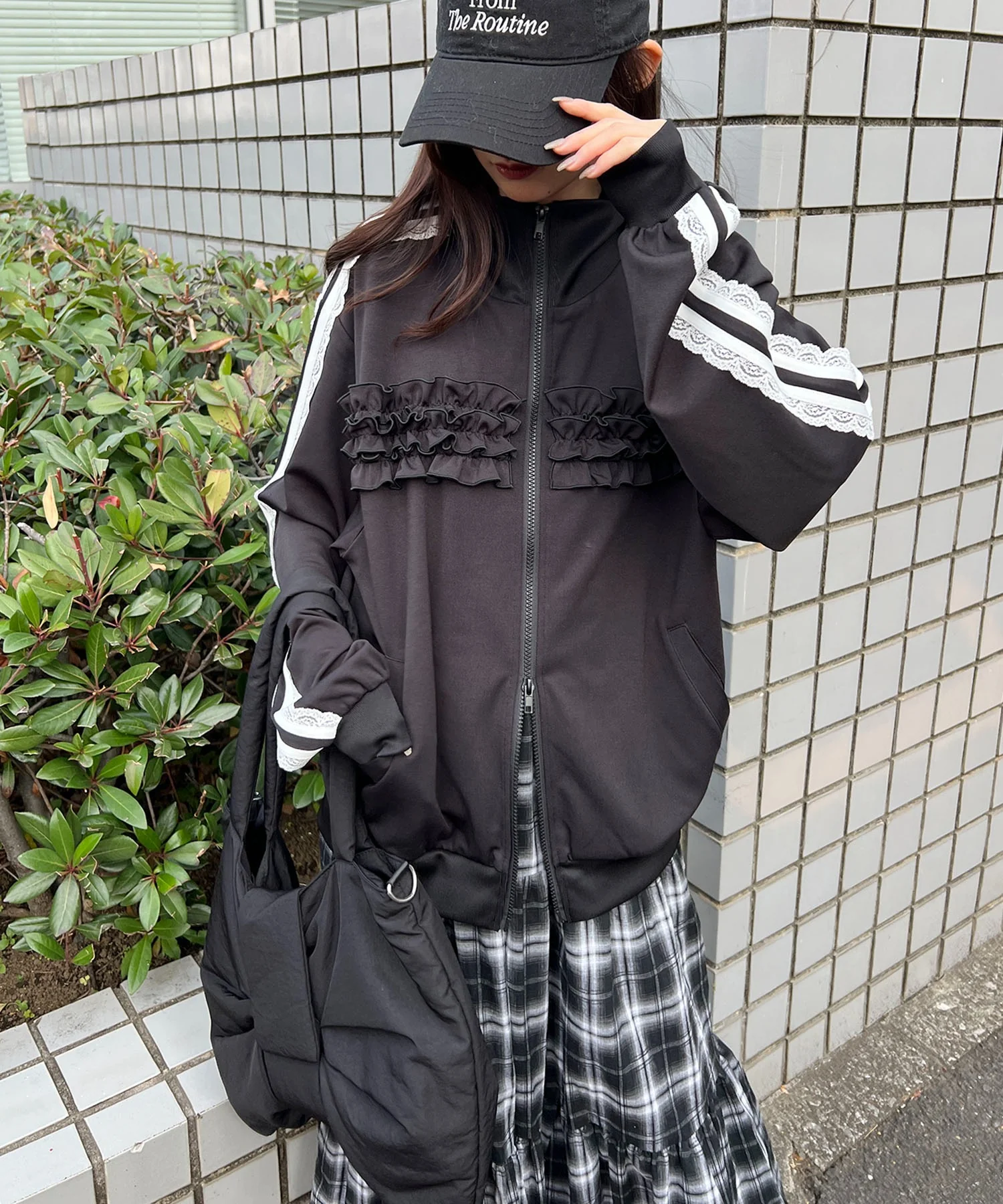 フリルギャザートラックジャケット - Image 31