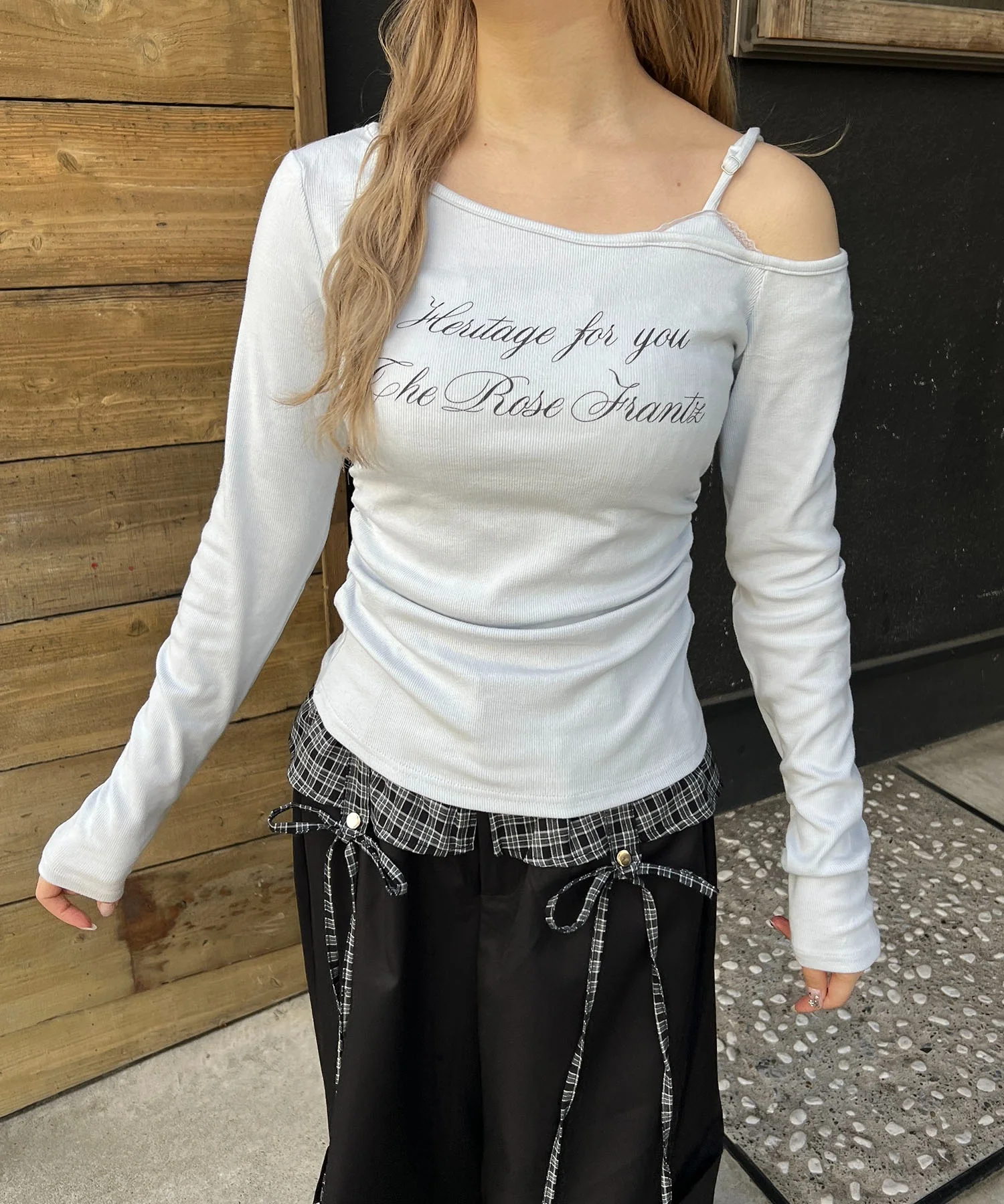 メッセージワンショルロンT - Image 4