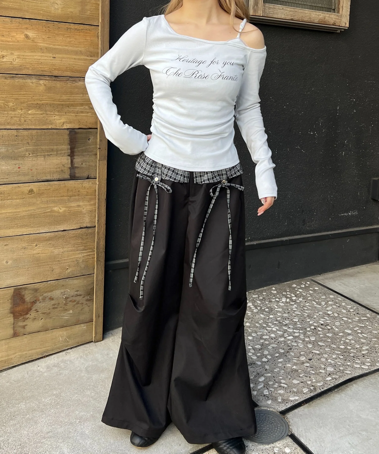 メッセージワンショルロンT - Image 5